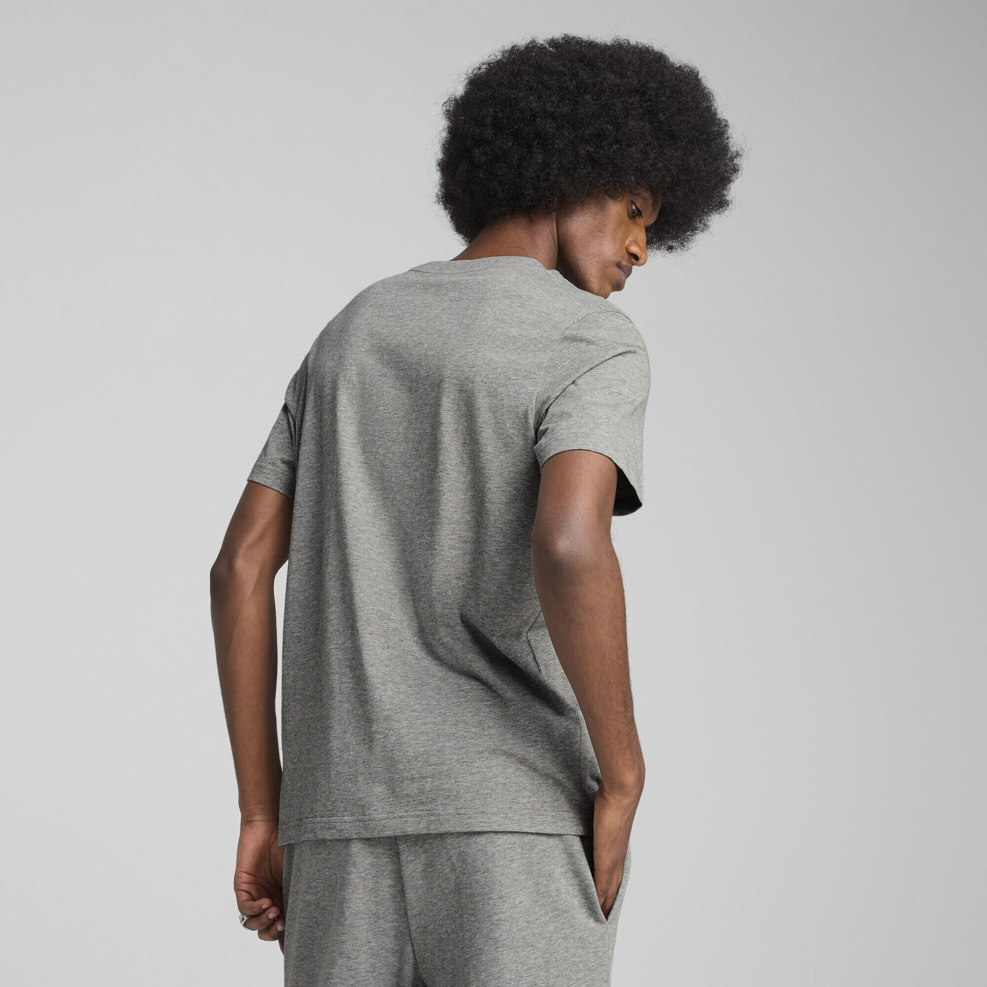 T-shirt Essentials con logo piccolo N. 1 da uomo PUMA 3/7