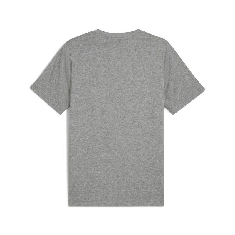 Tricou bărbați logo mic mâneci scurte Essentials Small No. 1, alb PUMA
