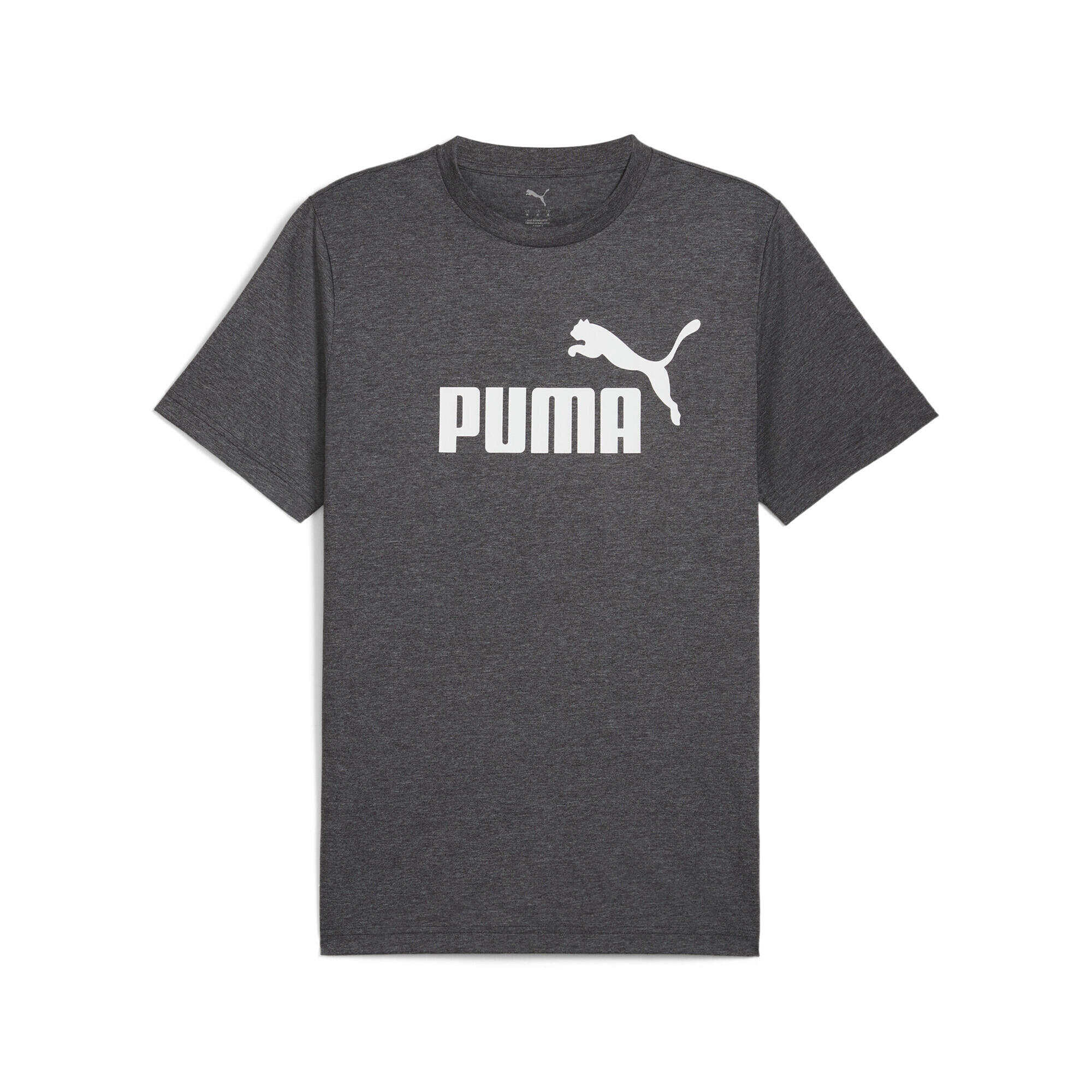 PUMA Pánské běh tričko krátký rukáv Essentials No. 1 Logo Heather PUMA