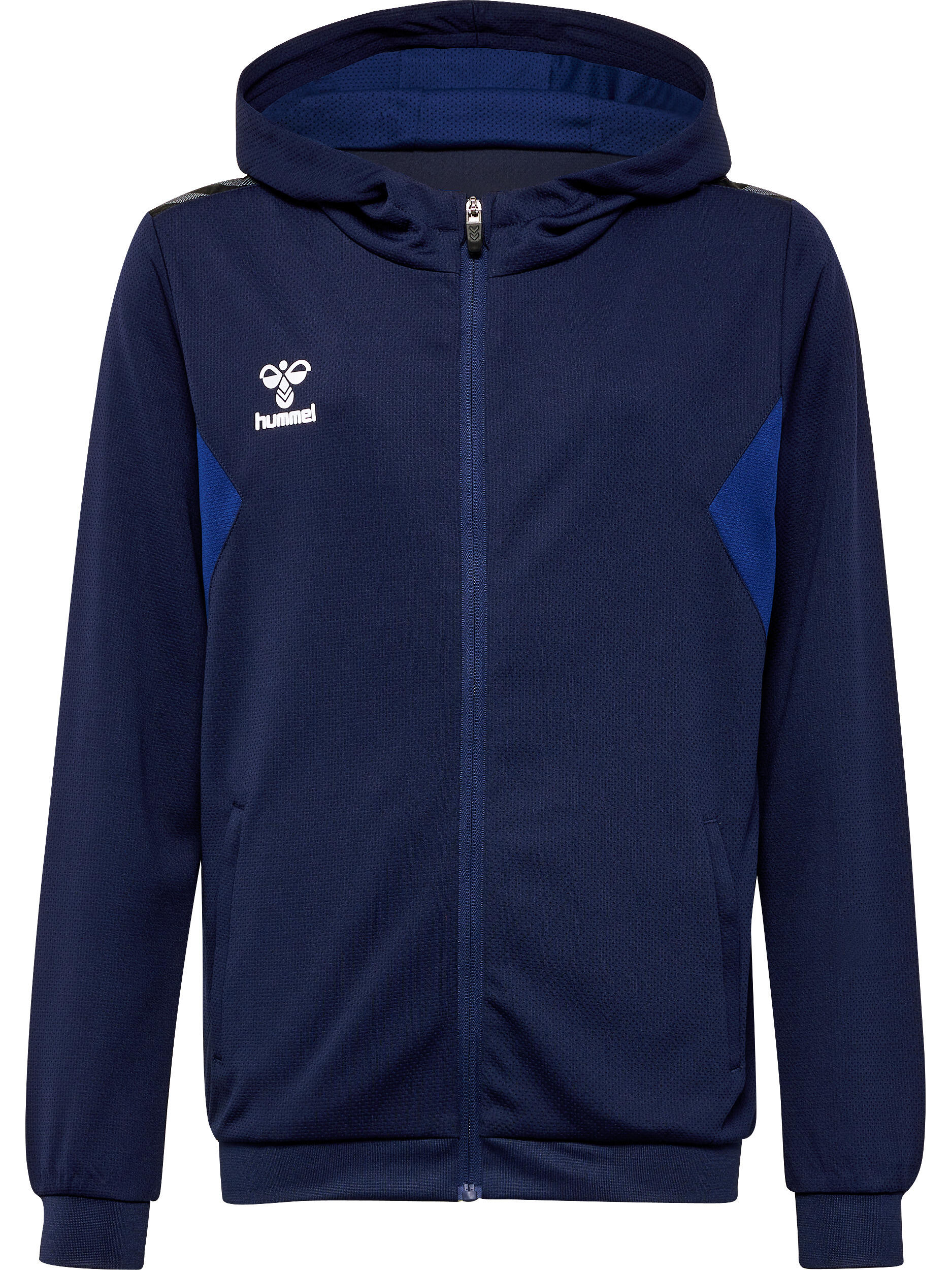 Giacca da tuta da bambino in poliestere con cappuccio e zip Hummel Authentic 5/7