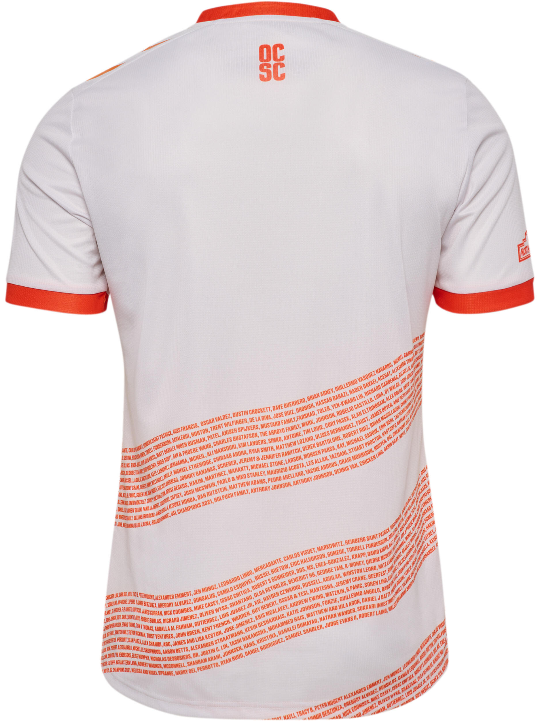 Maglia gara Away Hummel Orange County 2025/26 6/7