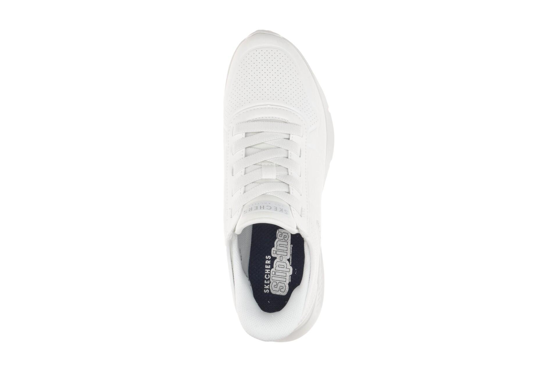Skechers Uno Lite Schuhe Slipper weiß Sneakers Slip-Ins 183125 6/7