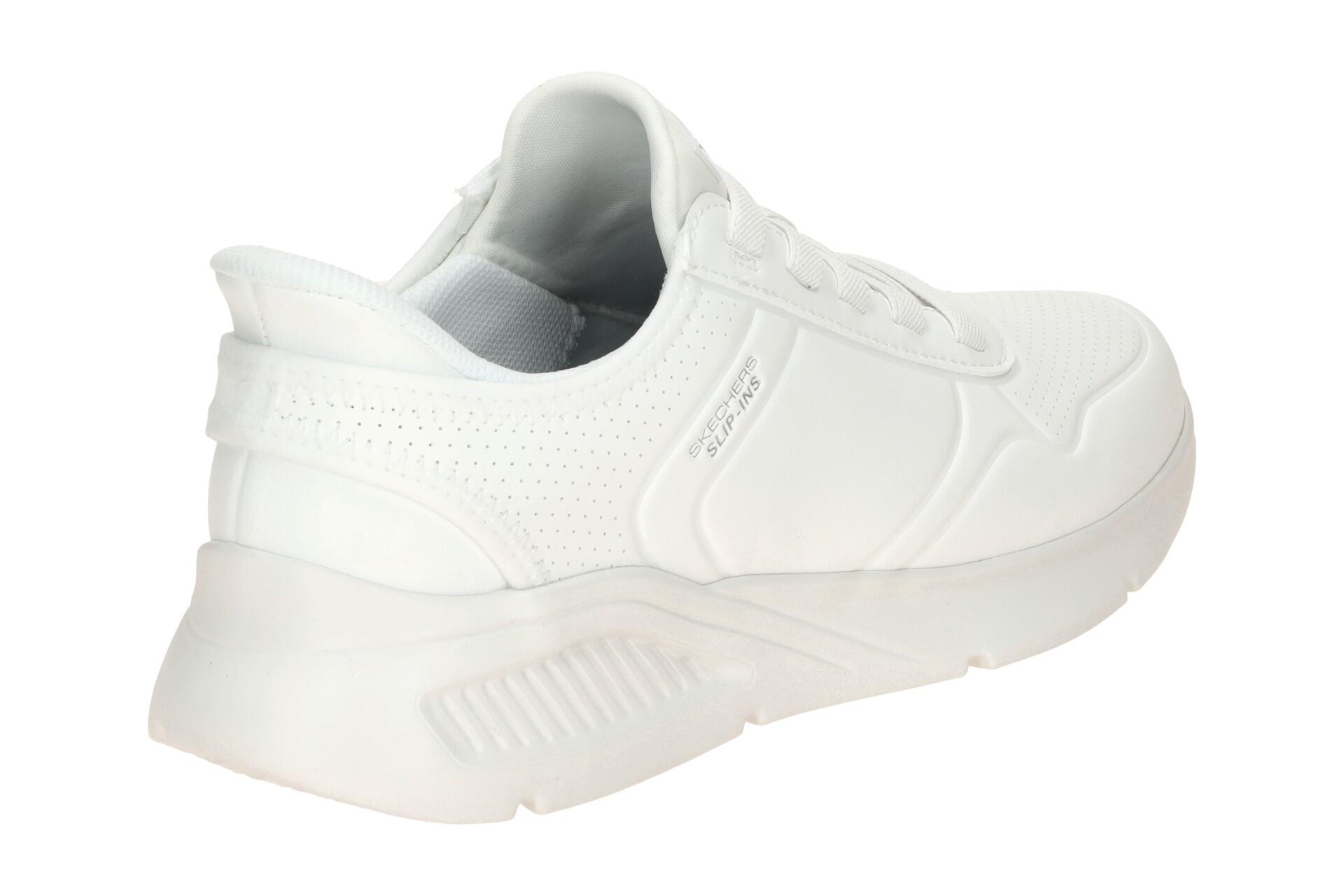 Skechers Uno Lite Schuhe Slipper weiß Sneakers Slip-Ins 183125 4/7