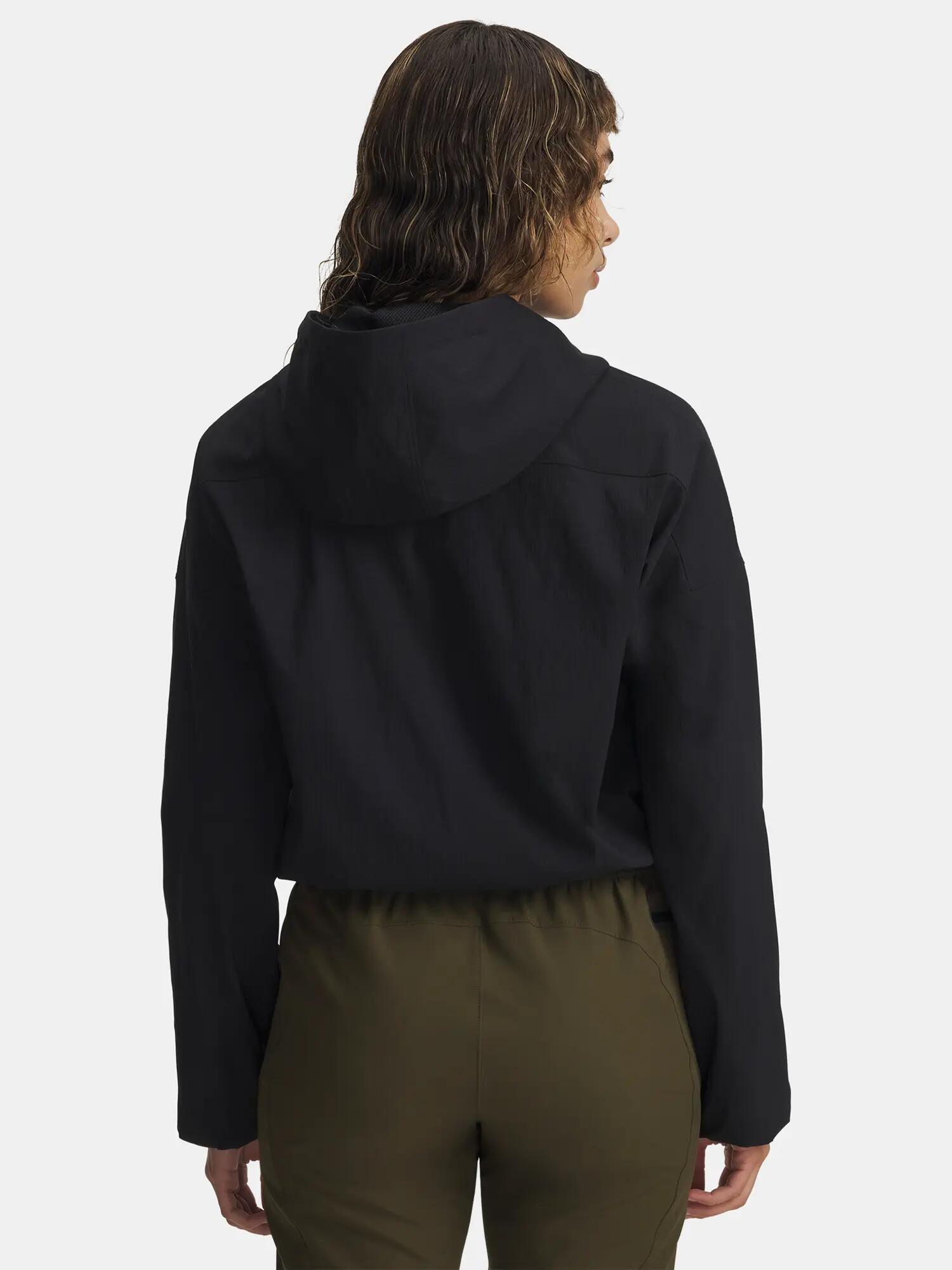 Női kabát Under Armour Unstoppable Woven Rstop LS-BLK 2/3