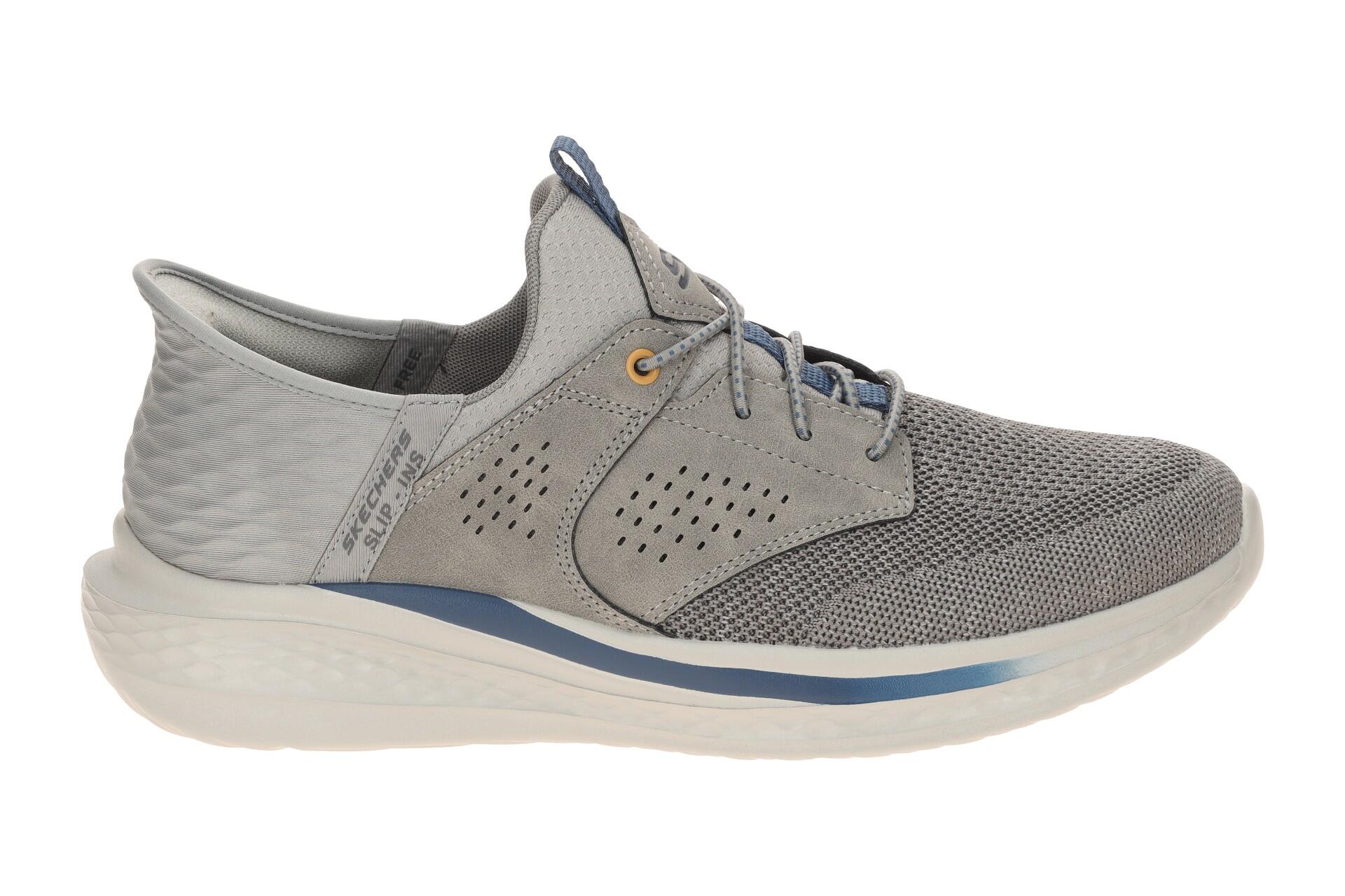 Skechers Slade Slipper Schuhe grau Slip-Ins 210889 2/7