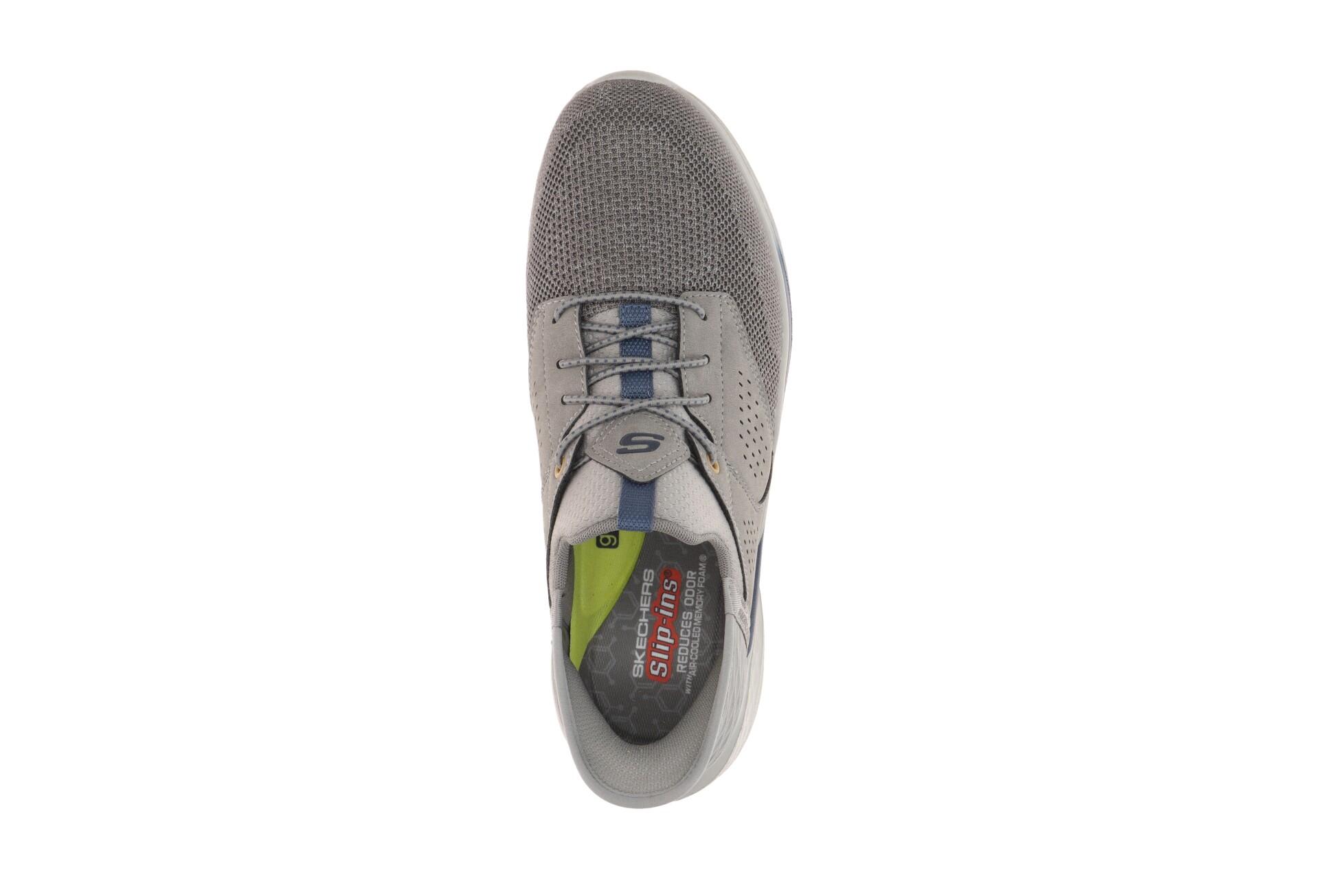 Skechers Slade Slipper Schuhe grau Slip-Ins 210889 6/7