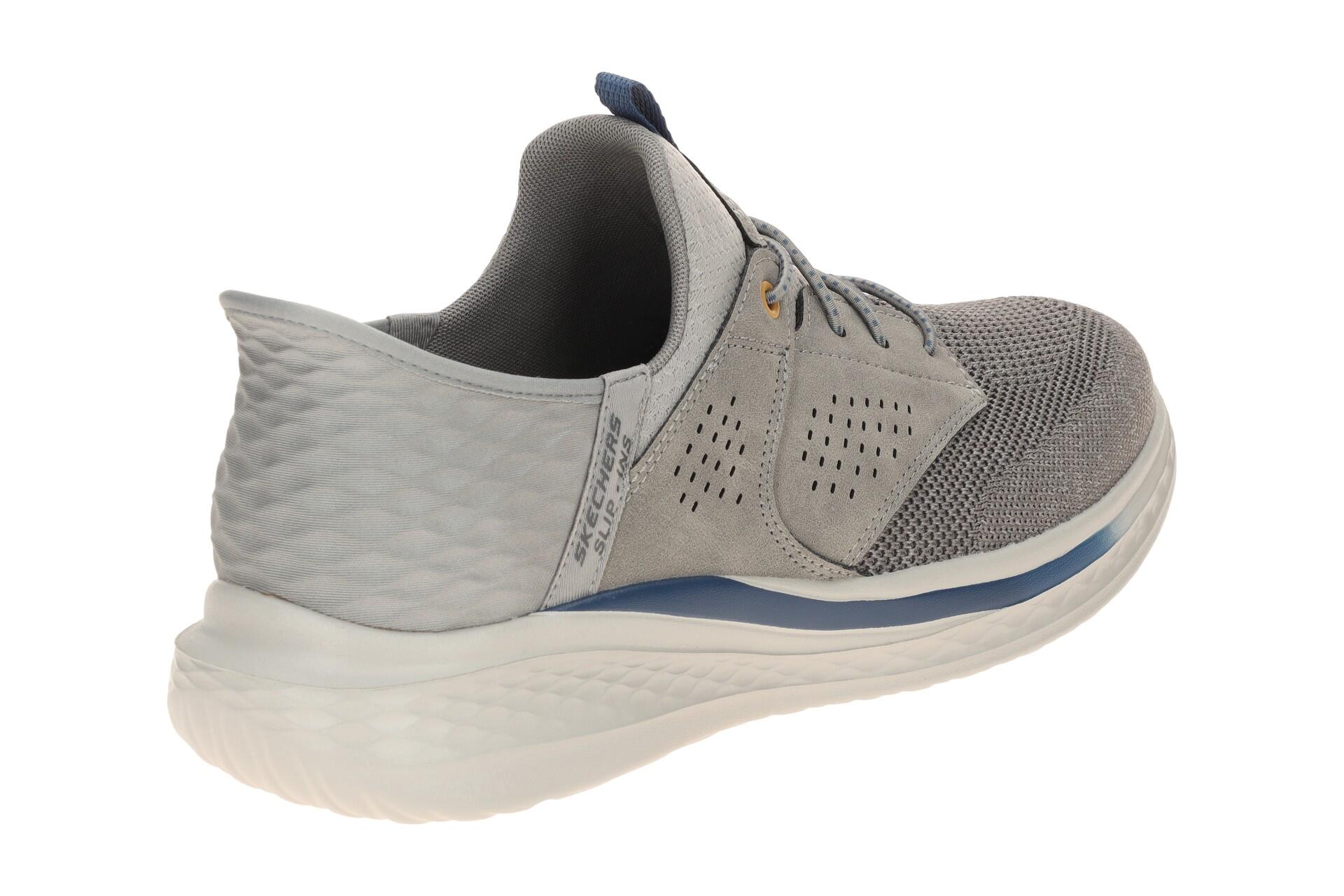 Skechers Slade Slipper Schuhe grau Slip-Ins 210889 4/7