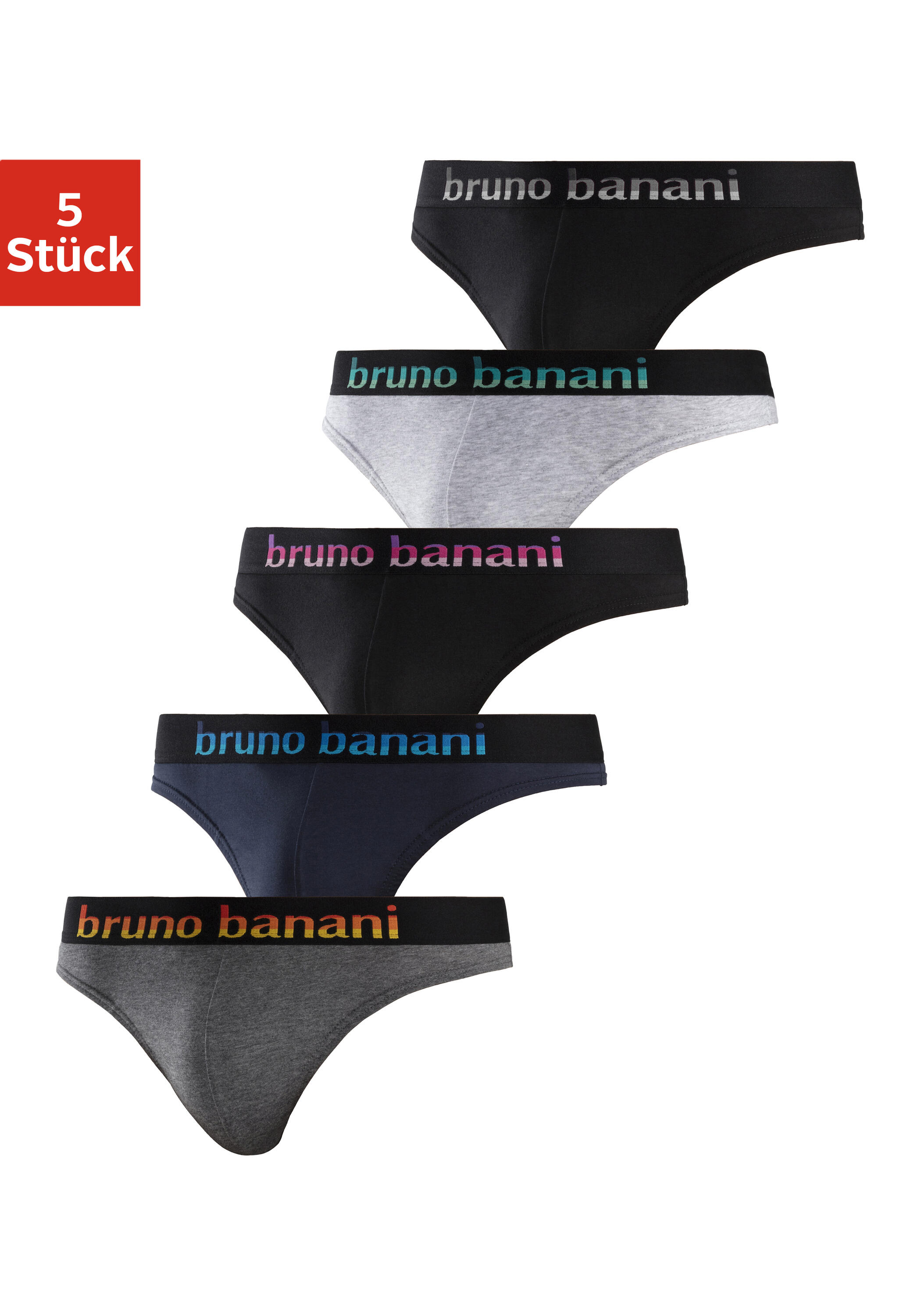 bunt / SCHWARZ