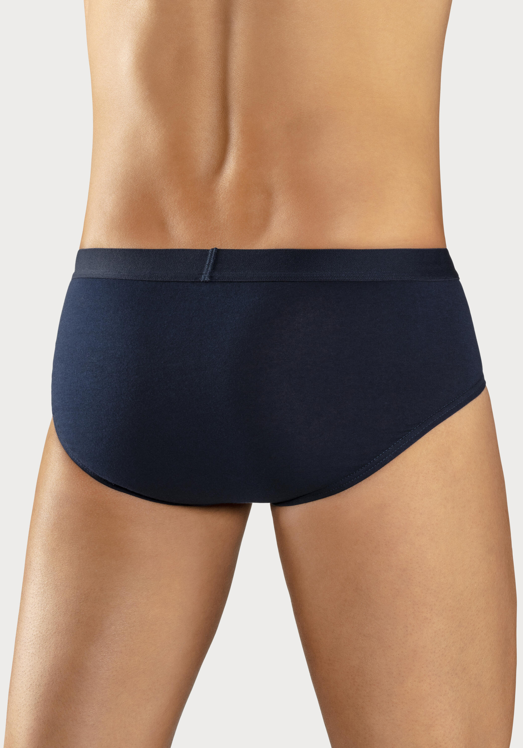 Herren H.I.S breite Slips (3 Stück) ohne Seitennaht 3/5