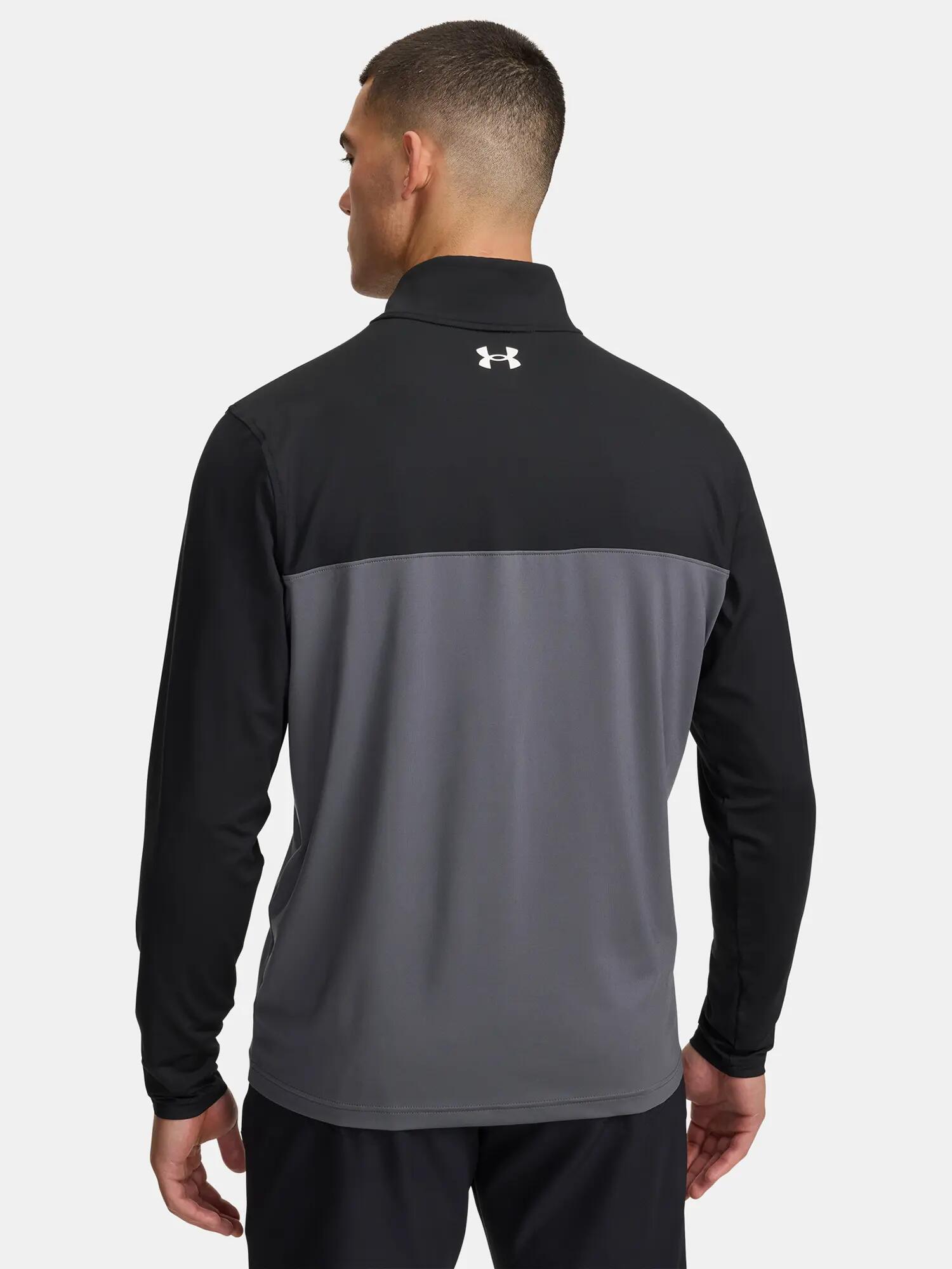 Férfi pulóver Under Armour UA T2G 1/4 Zip-FEKETE 2/2
