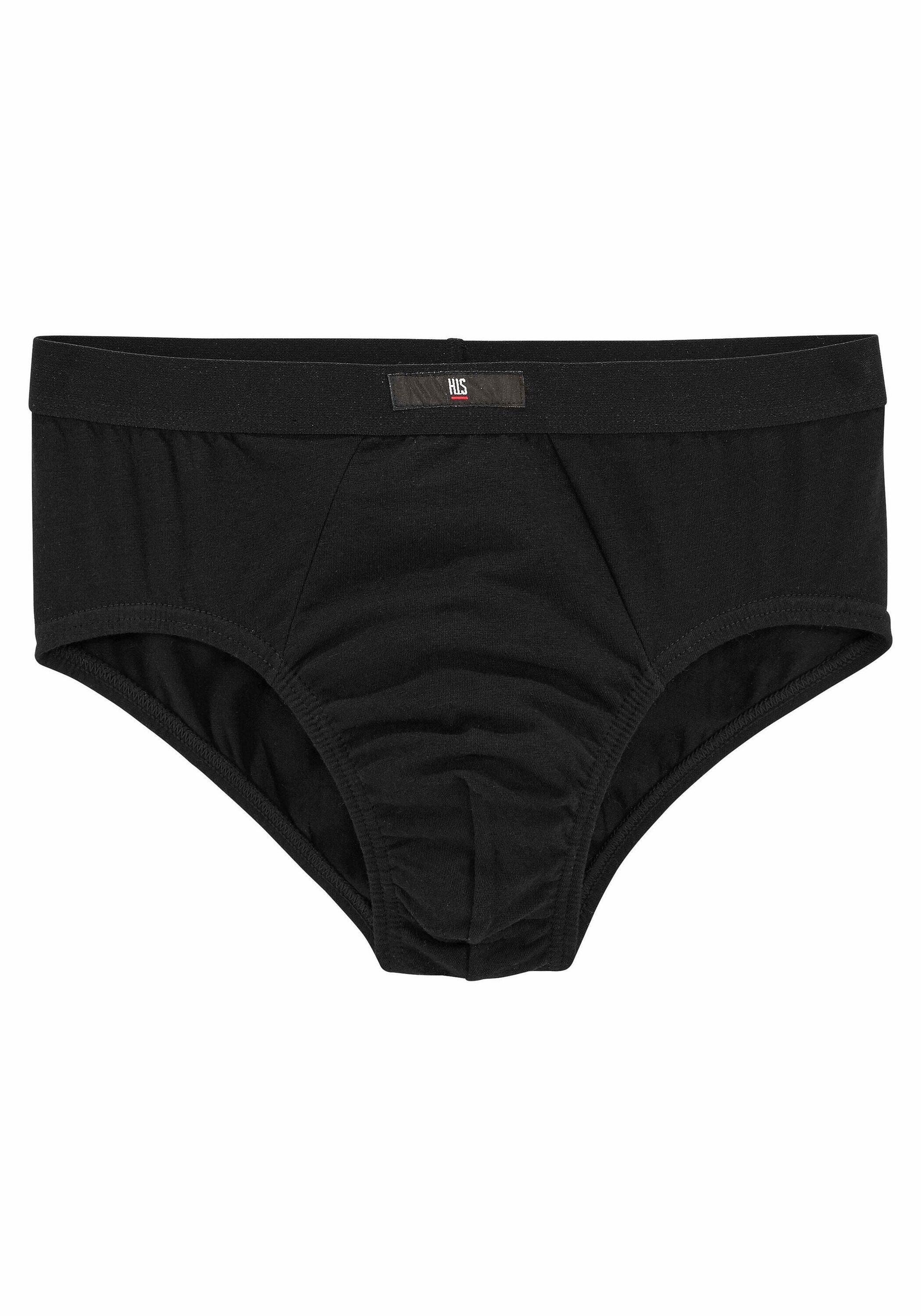 Herren H.I.S breite Slips (3 Stück) ohne Seitennaht 7/7