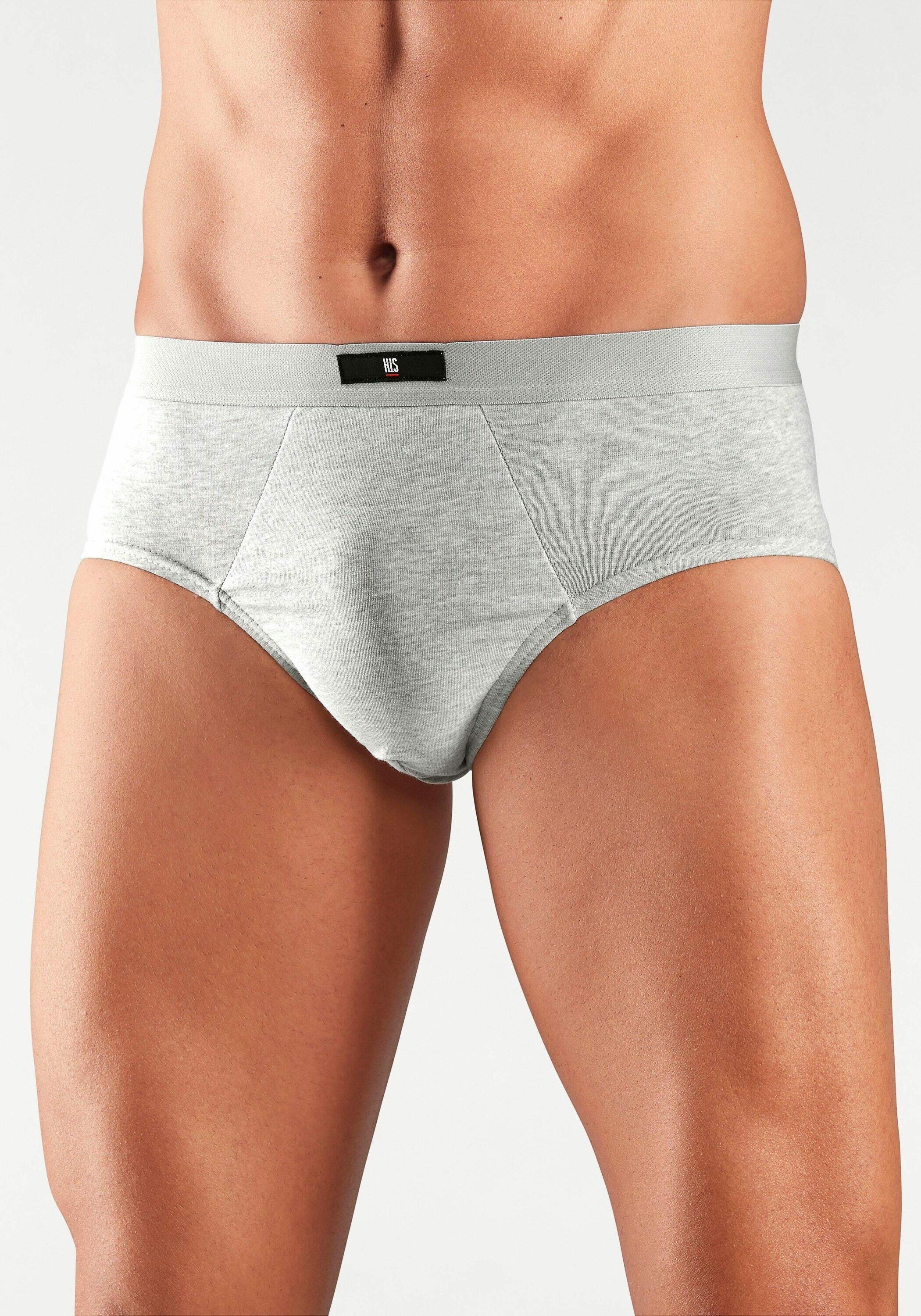 Herren H.I.S breite Slips (3 Stück) ohne Seitennaht 5/7