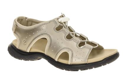 Ecco Offroad Roam Damen Sandale grau metallic Fisherman 853313