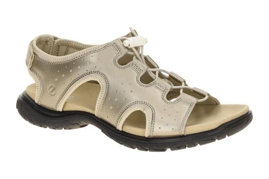 Ecco Offroad Roam Damen Sandale grau metallic Fisherman 853313