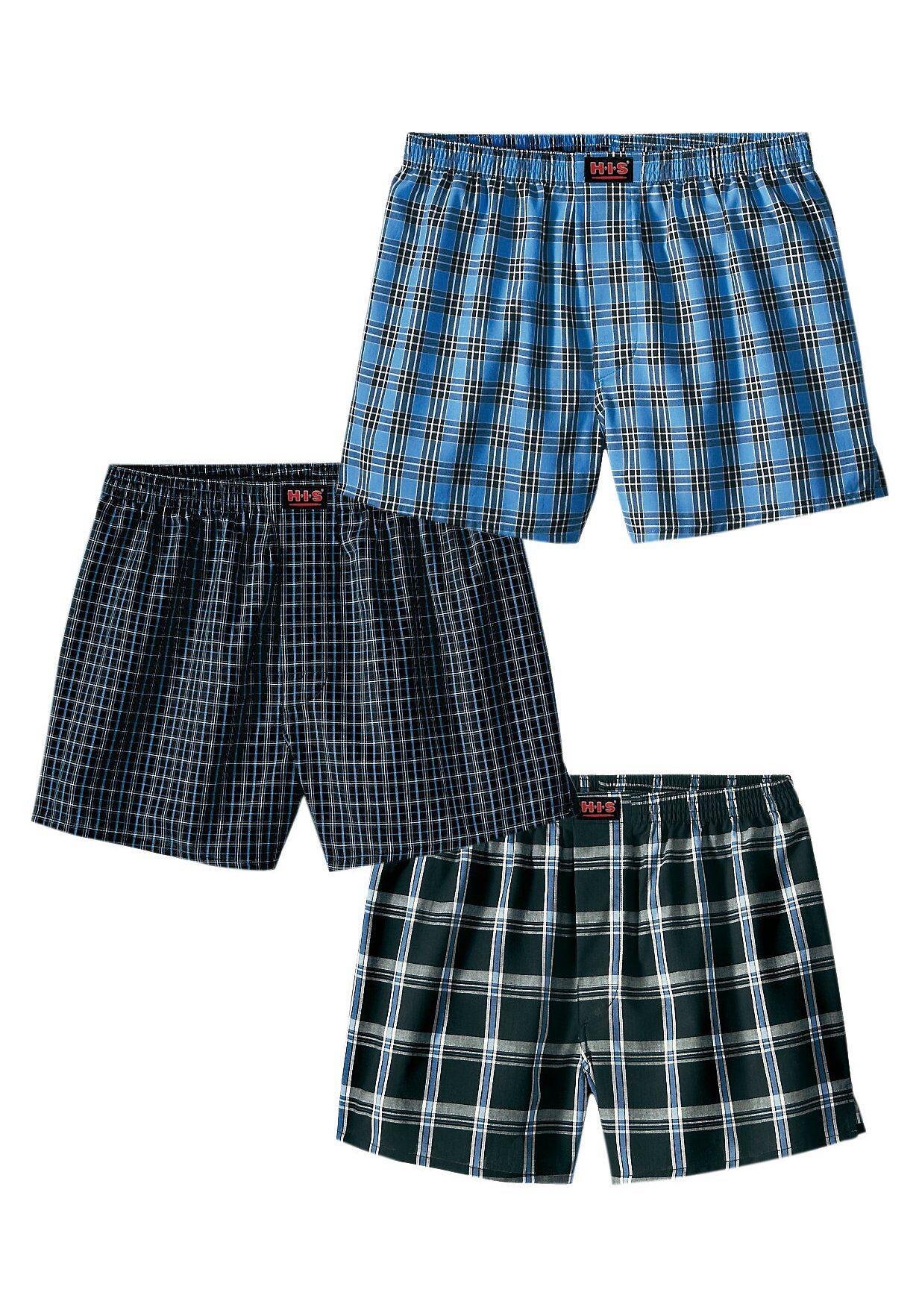Herren H.I.S Webboxer (3 Stück) 2/3