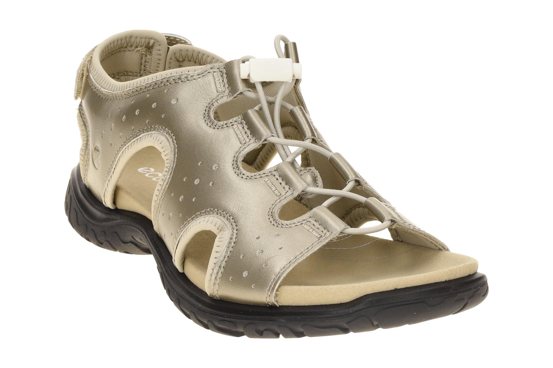 Ecco Offroad Roam Sandale grau beige metallic Fisherman 853313 3/7