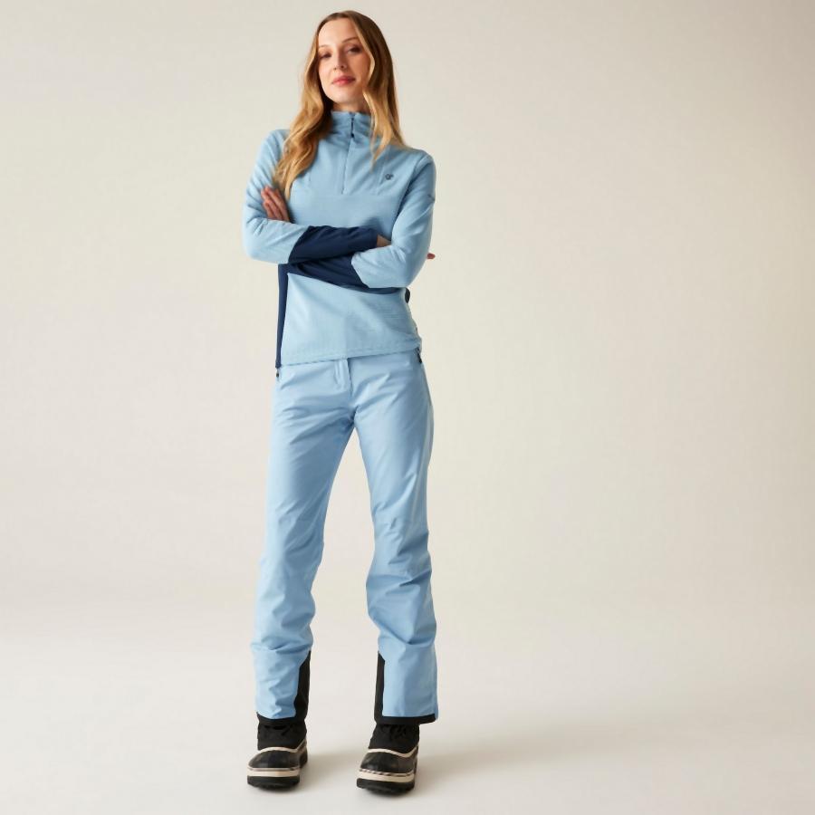 Damen Unterhemd 1/4 Zip Dare 2B Iced Core Stretch 3/4