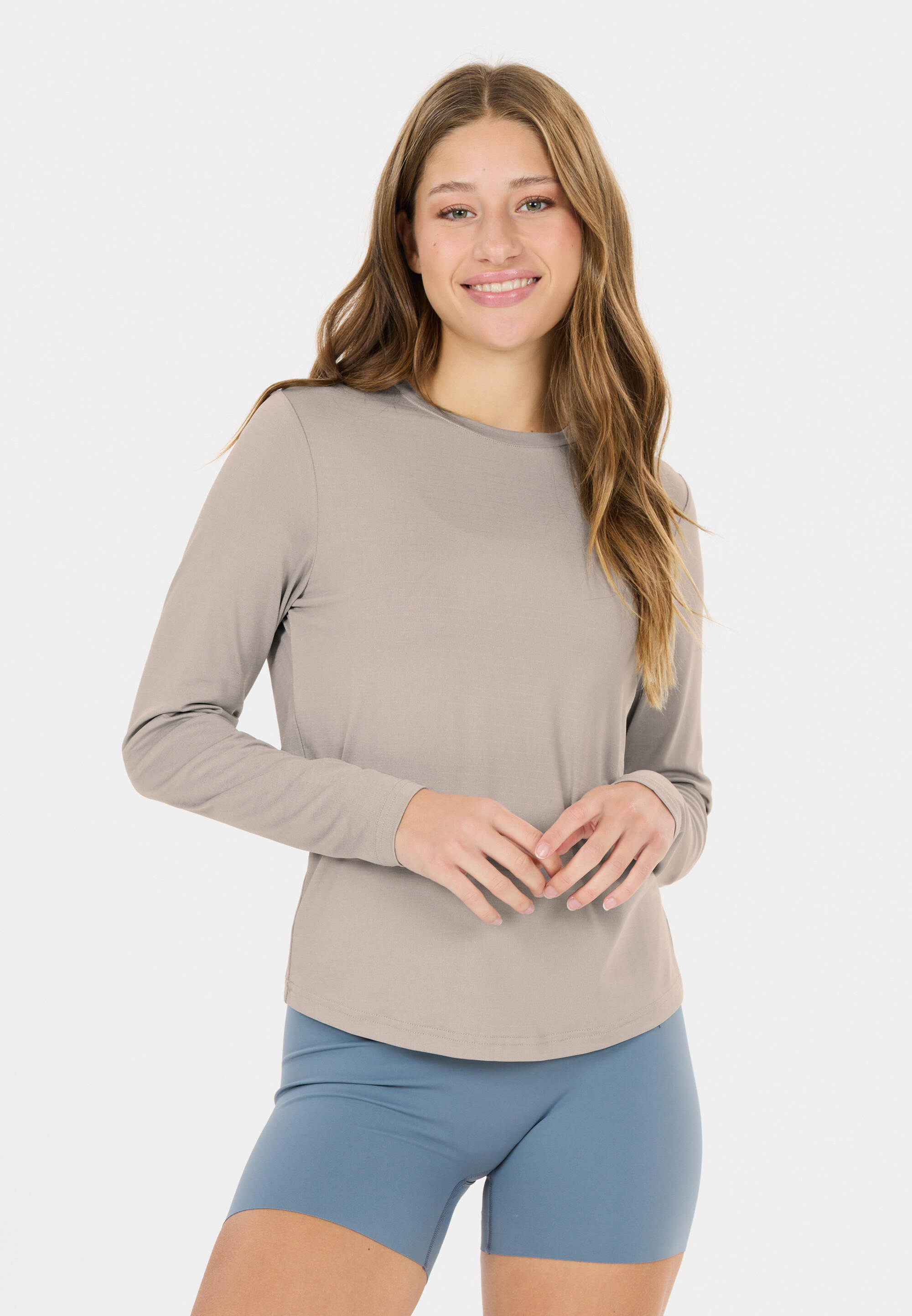 Camisola de manga comprida feminina Athlecia Miwa 3/15