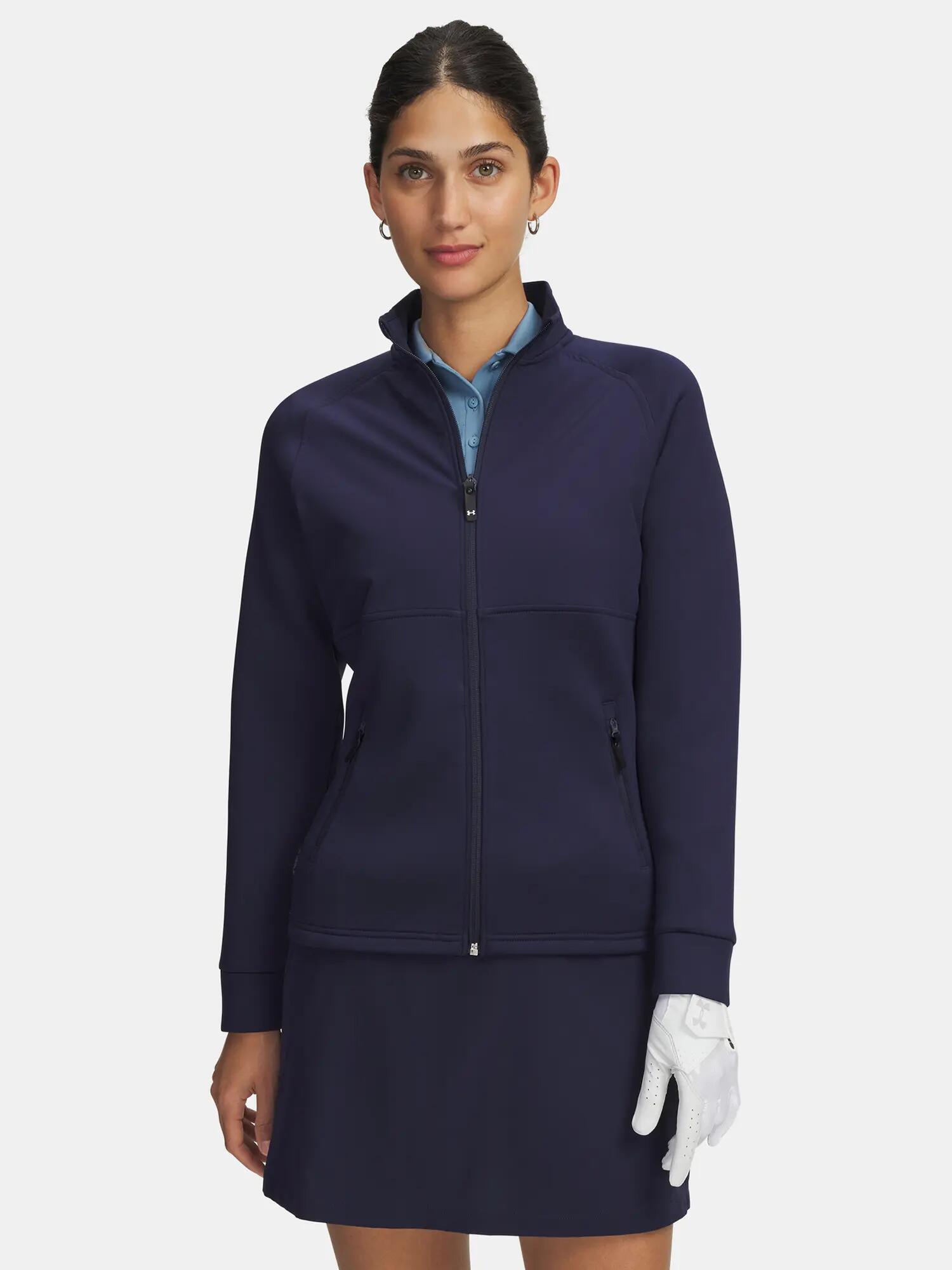 Női pulóver Under Armour UA Drive Pro Hybrid FZ-BLU 1/3