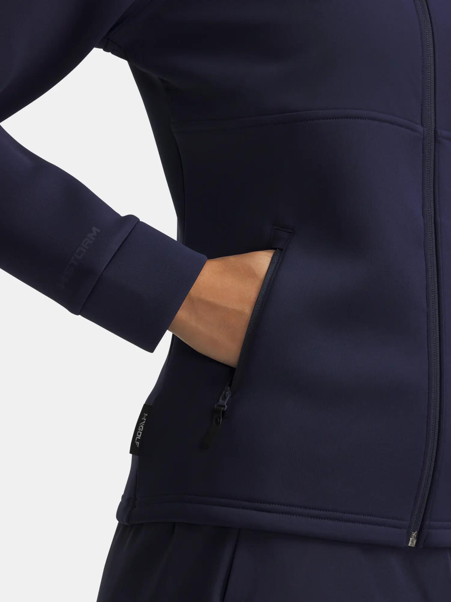 Női pulóver Under Armour UA Drive Pro Hybrid FZ-BLU 3/3