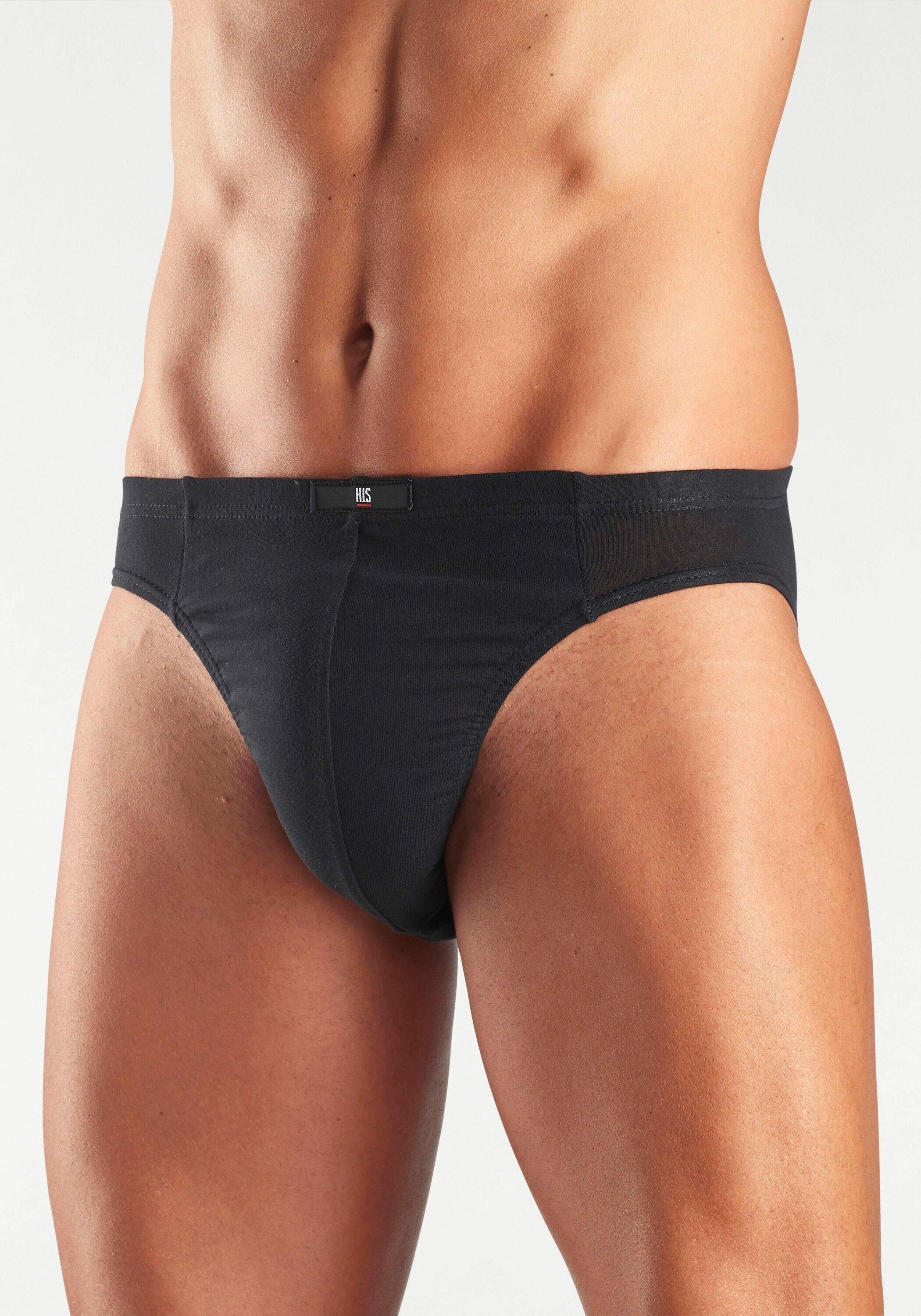 Herren H.I.S  Basic Slips (10 Stück) »Cotton made in Africa« 3/4