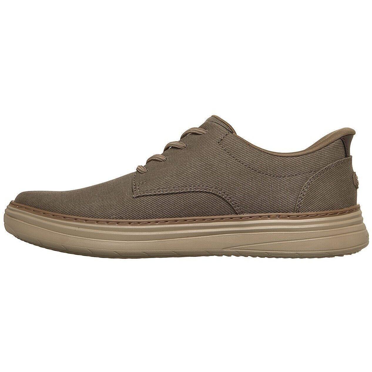 Baskets Skechers Hyland - Justino, Marron, Hommes 5/5