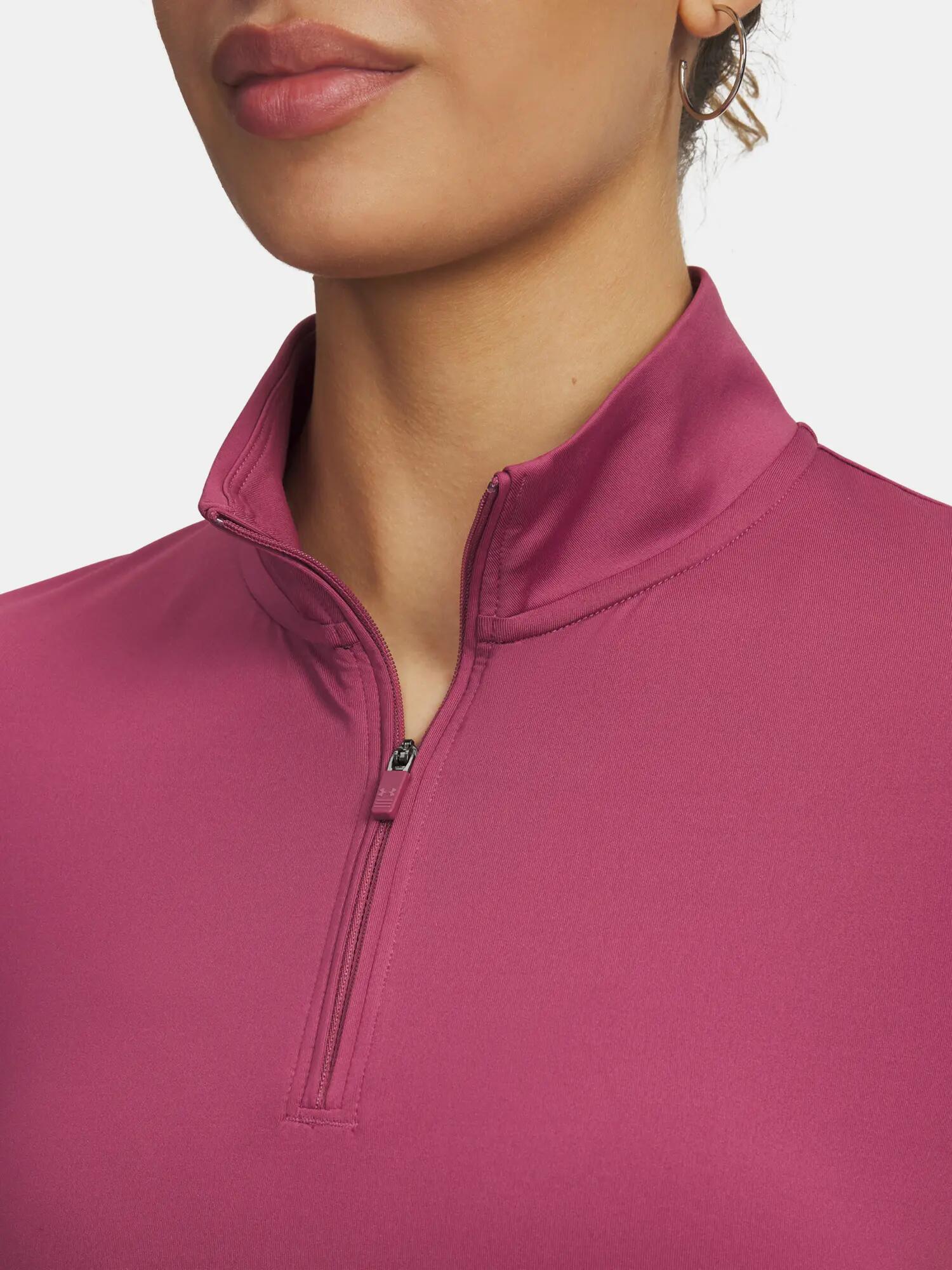 Női póló Under Armour UA Drive 1/4 Zip-RED 3/3