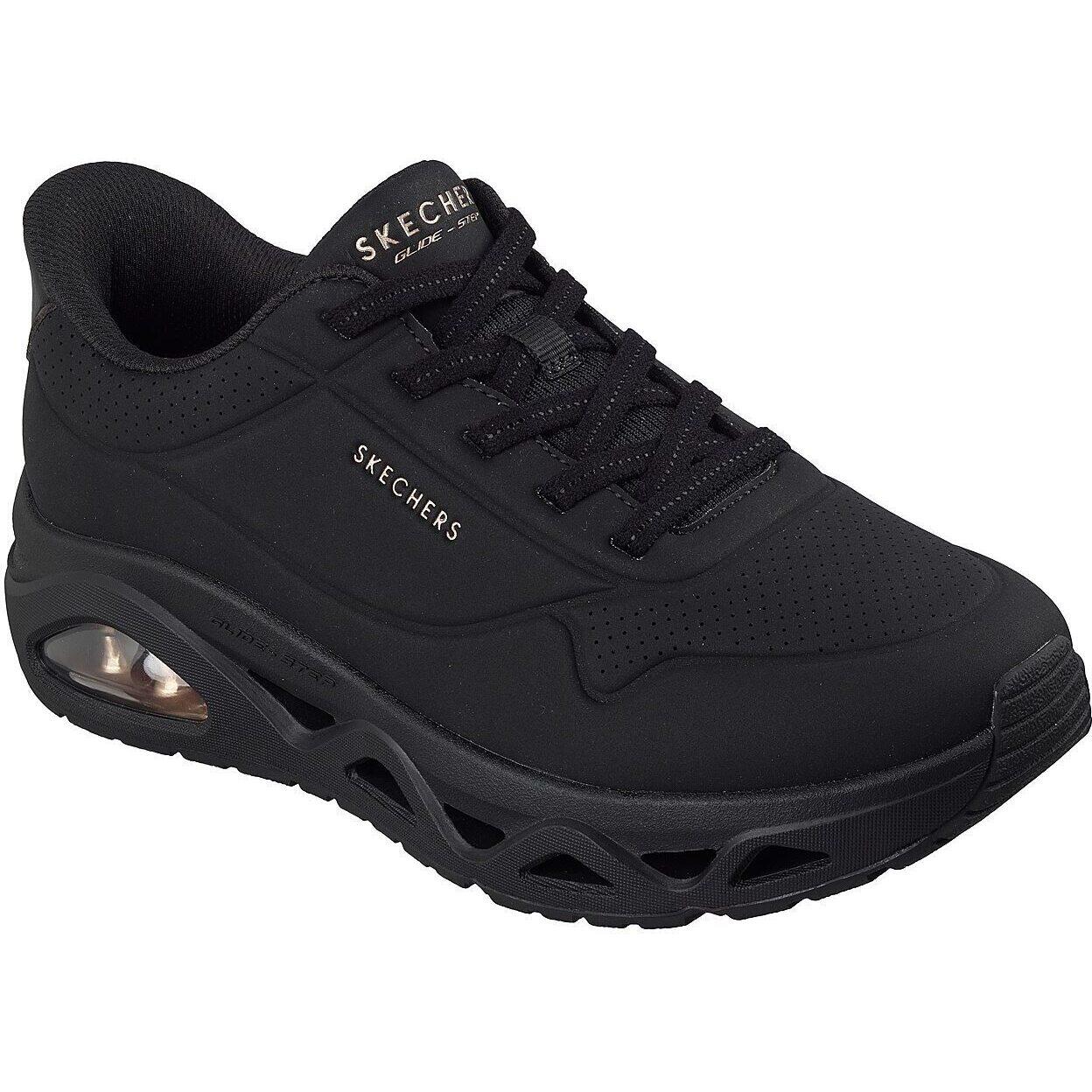 Pantofi sport femei Skechers Uno Glide-step - Glide On Air, Negru