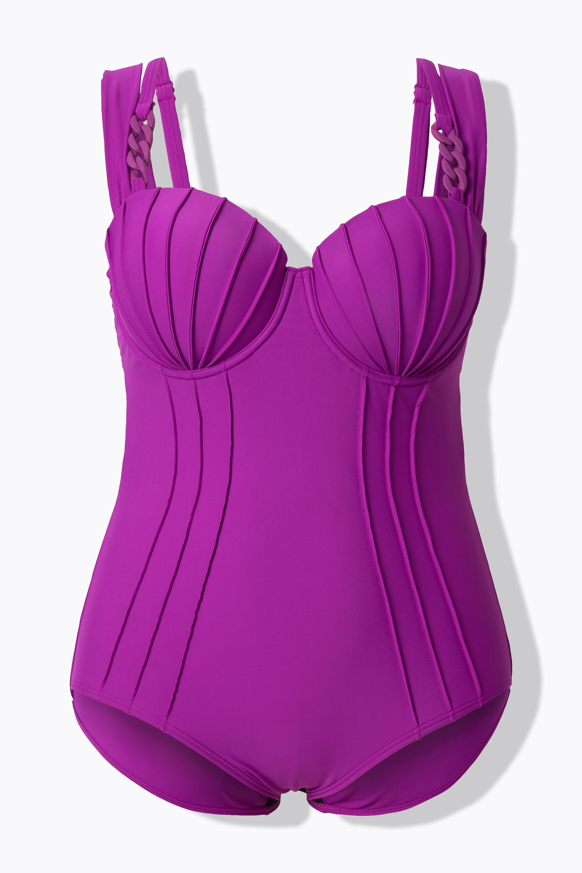 Femme Maillot de bain à armatures. Passepoils et doubles bretelles 7/7