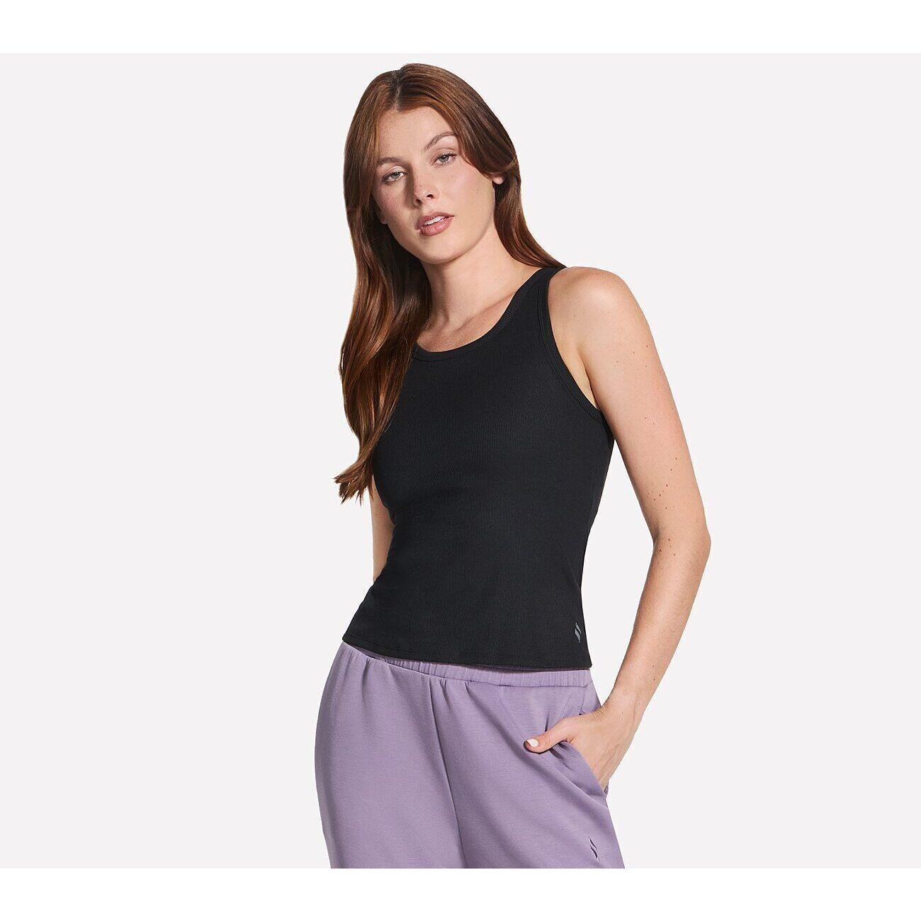 Maillot de corps Skechers, Noir, Femmes 3/5