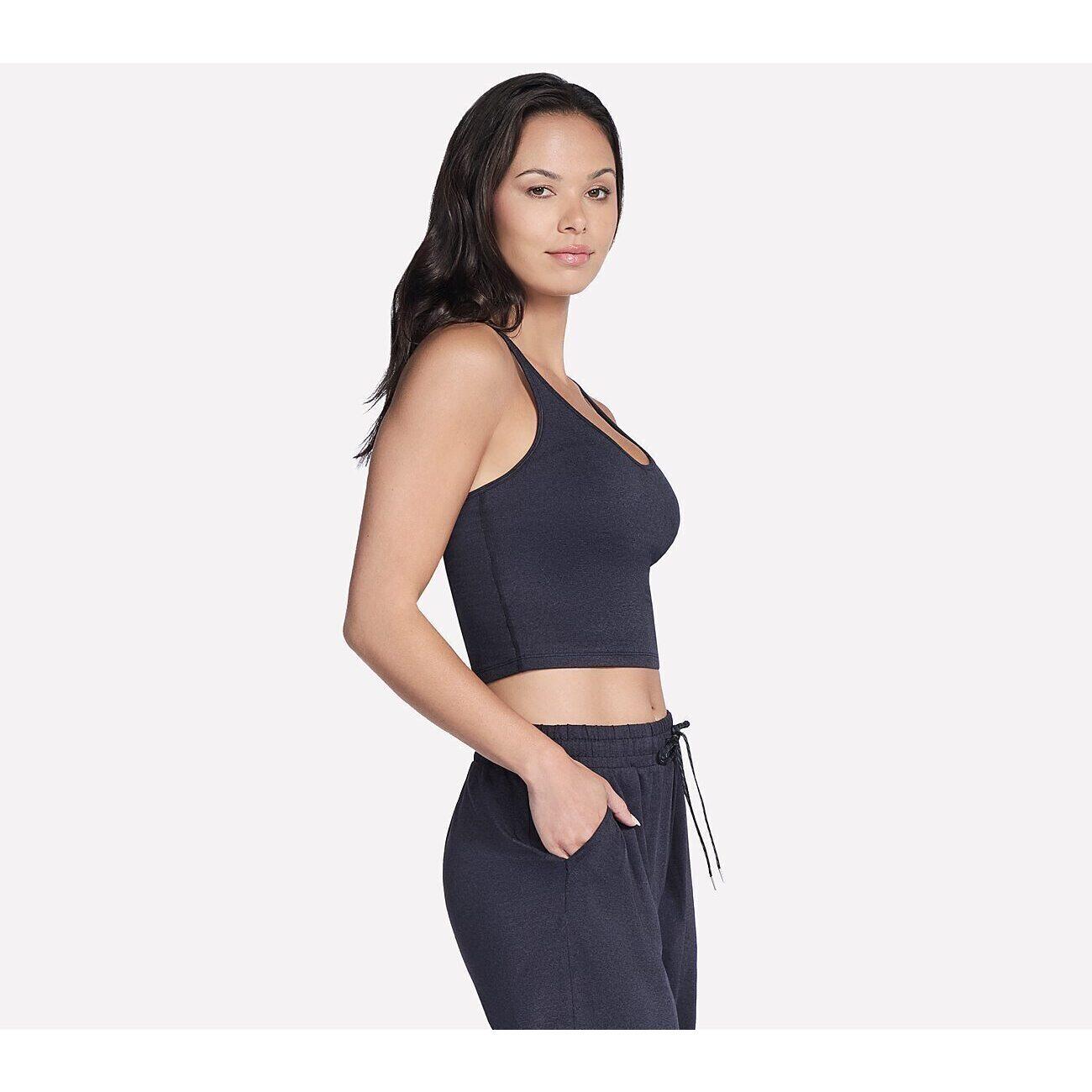 Maillot de corps Skechers, Bleu, Femmes 3/5