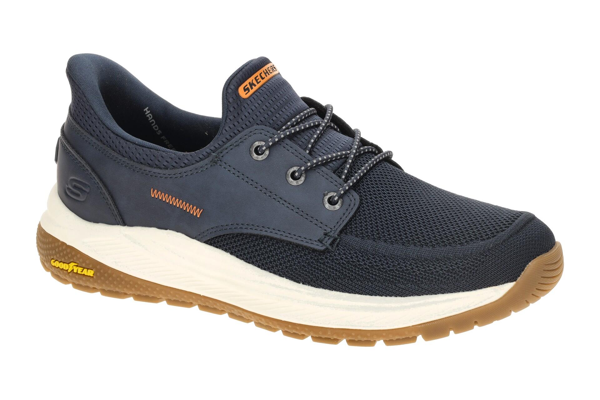 Skechers Meroe Schuhe Slipper blau SLIP-INS 205467 1/7