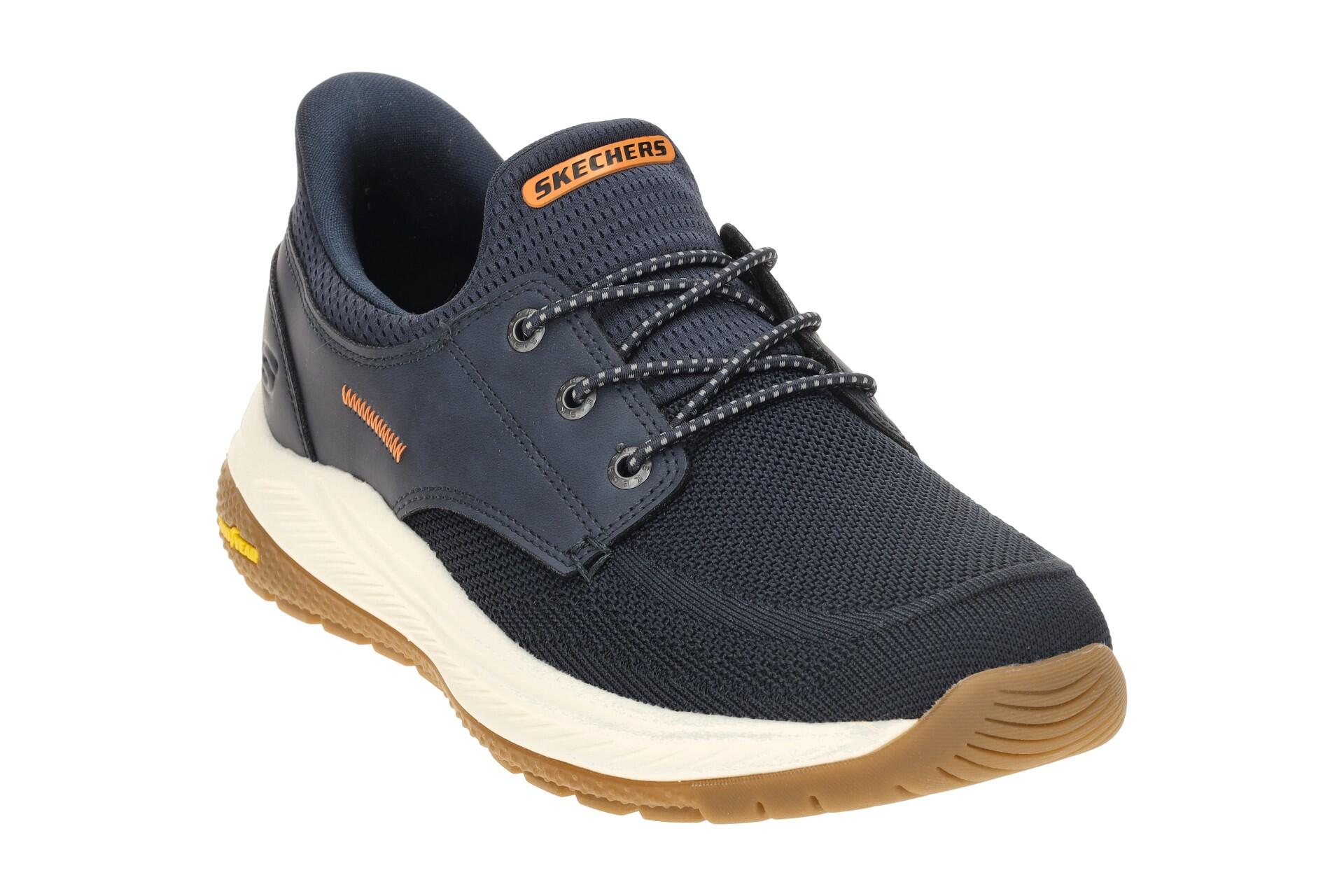 Skechers Meroe Schuhe Slipper blau SLIP-INS 205467 3/7
