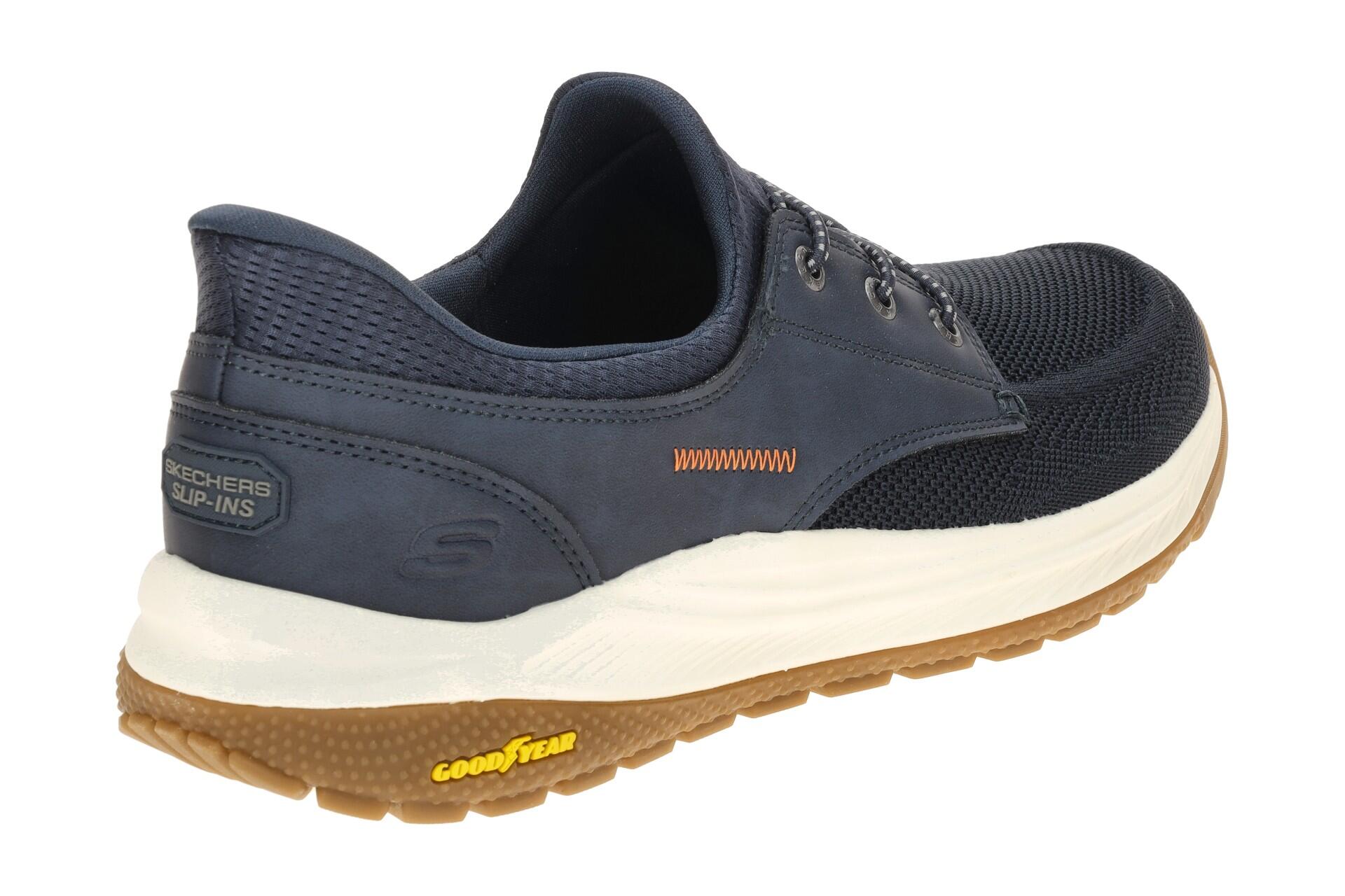 Skechers Meroe Schuhe Slipper blau SLIP-INS 205467 4/7