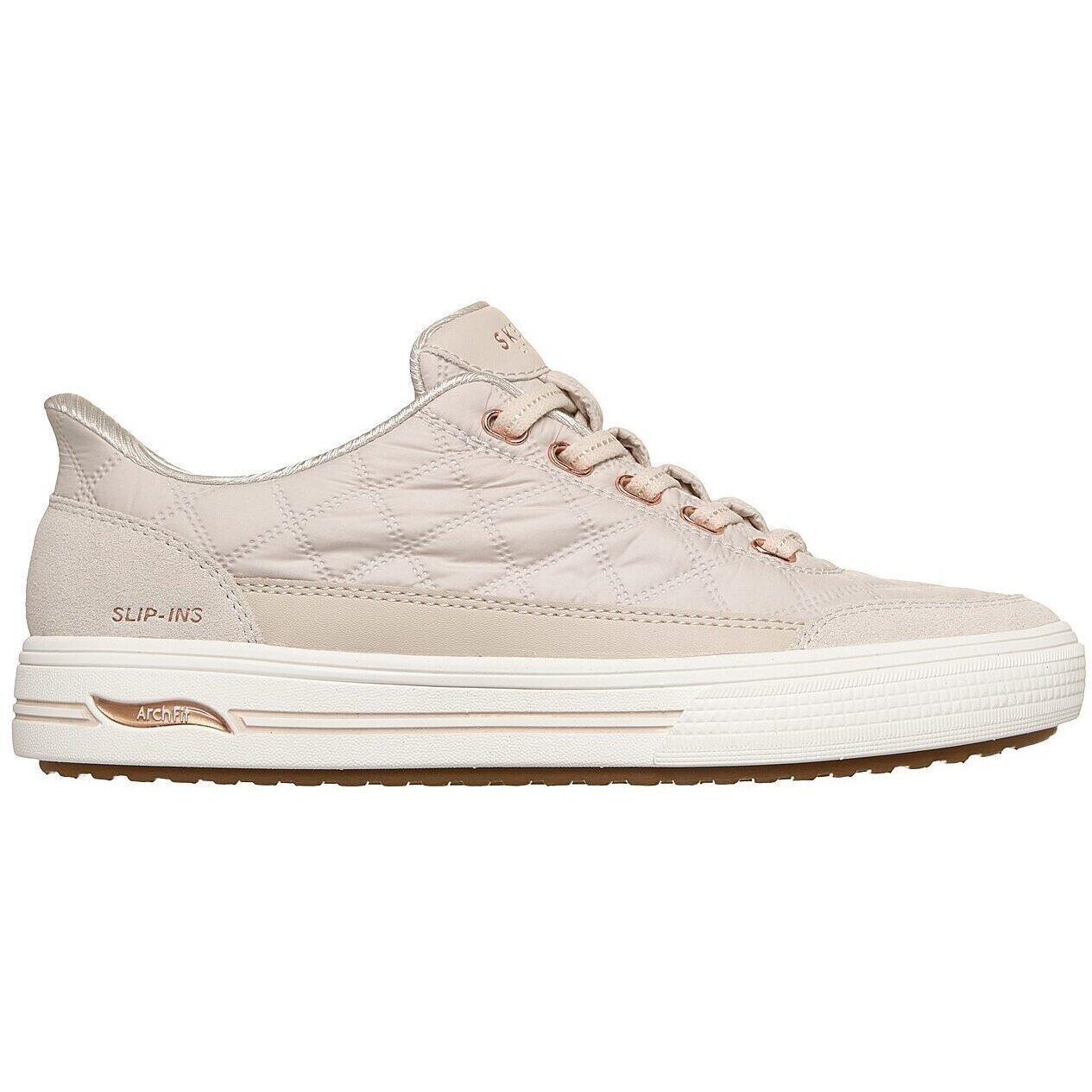 Sneakers Skechers Arch Fit Arcade-cuddle Steps, Beige, Dames 3/5