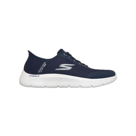 Skechers Go Walk Flex Netro, Zapatillas para Caminar Muy Cómodas Hombre