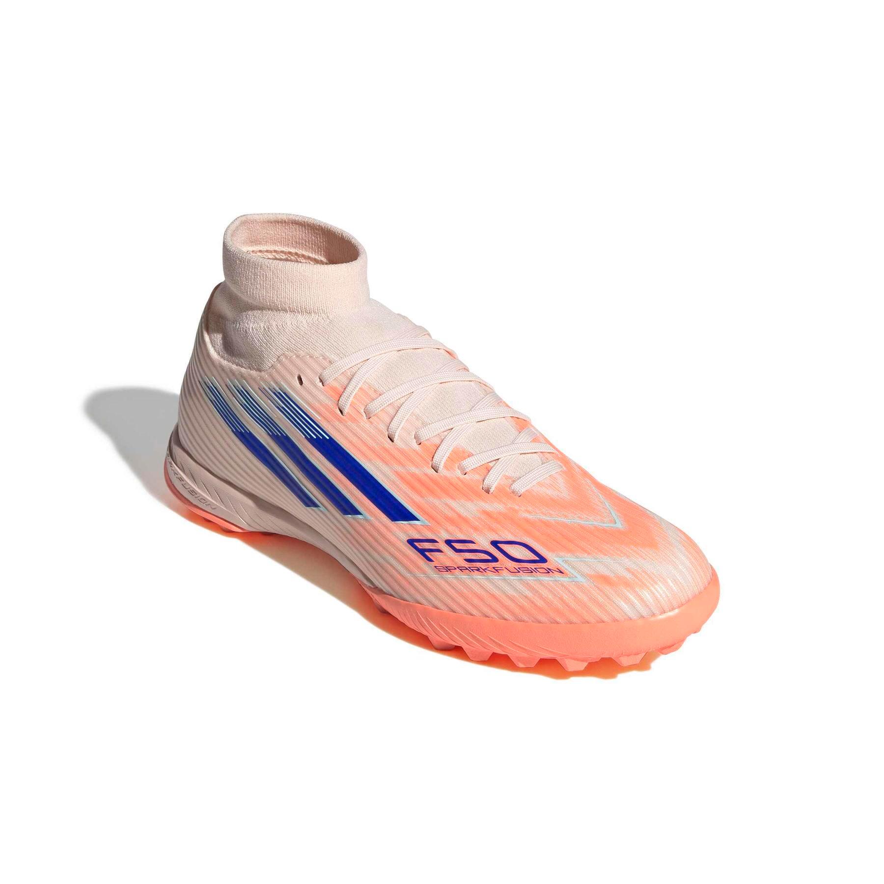 Scarpe calcio da donna adidas F50 Sparkfusion League Turf 2/7