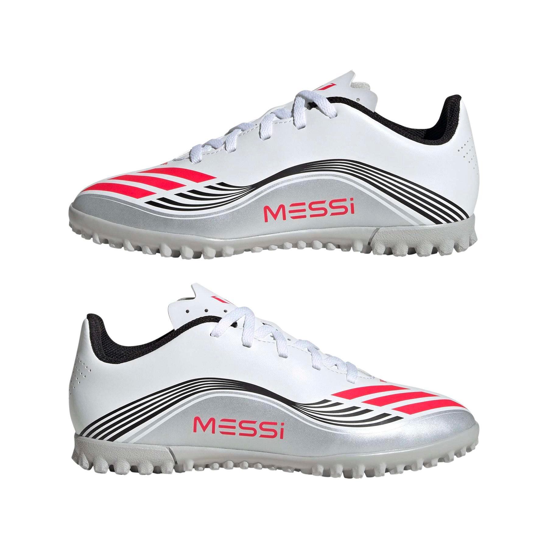 Sapatos de futebol para crianças adidas F50 Messi Club TF 2/7