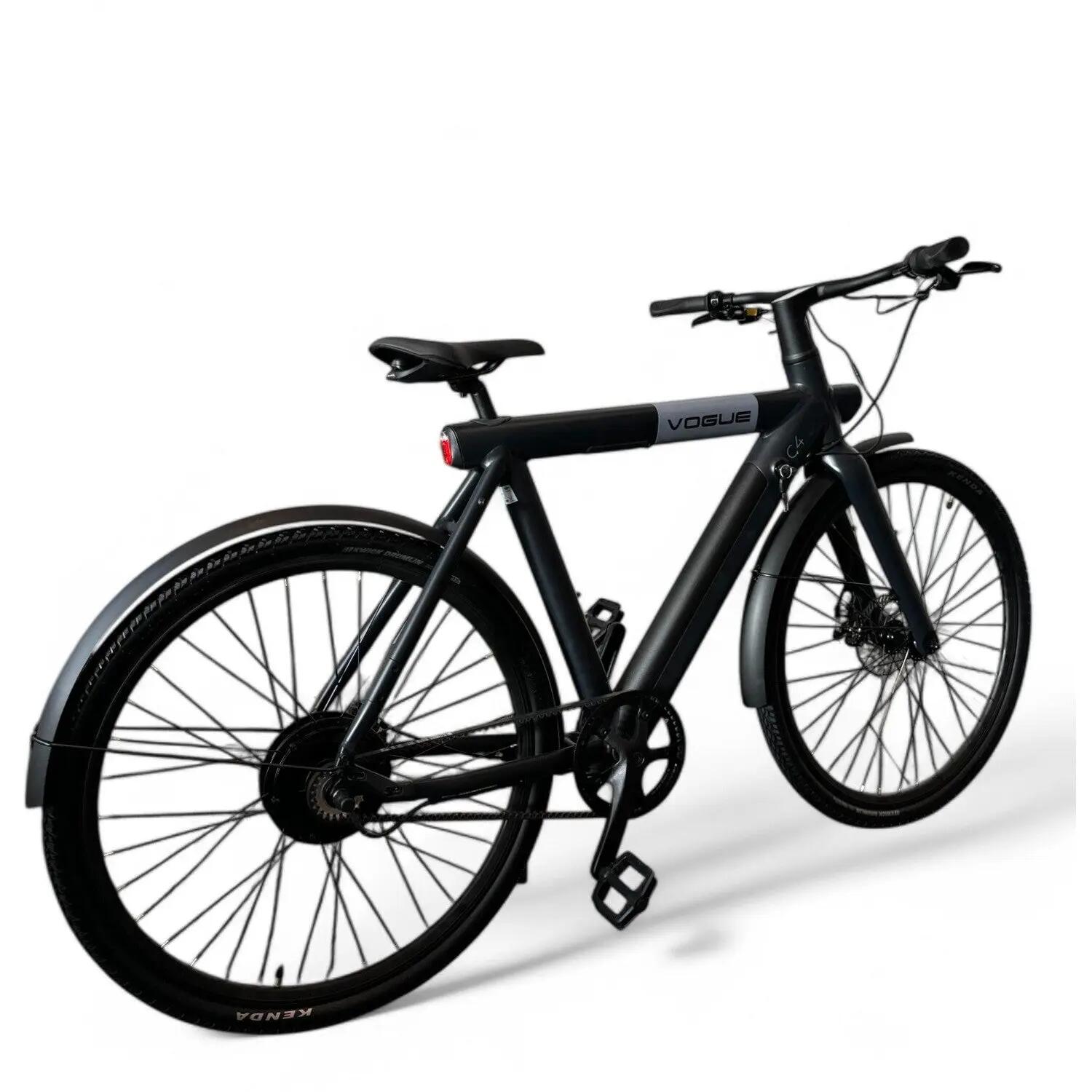 AE-trading Vogue C4 Elektrische fiets 7SP Belt 36V 12,8Ah E-bike - Stealth Black 3/5