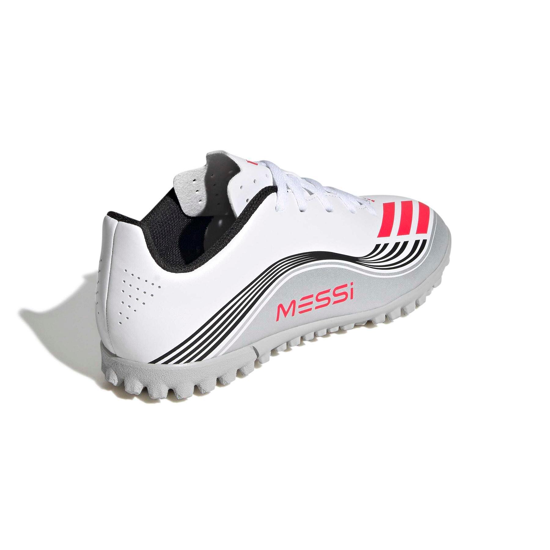 Sapatos de futebol para crianças adidas F50 Messi Club TF 5/7