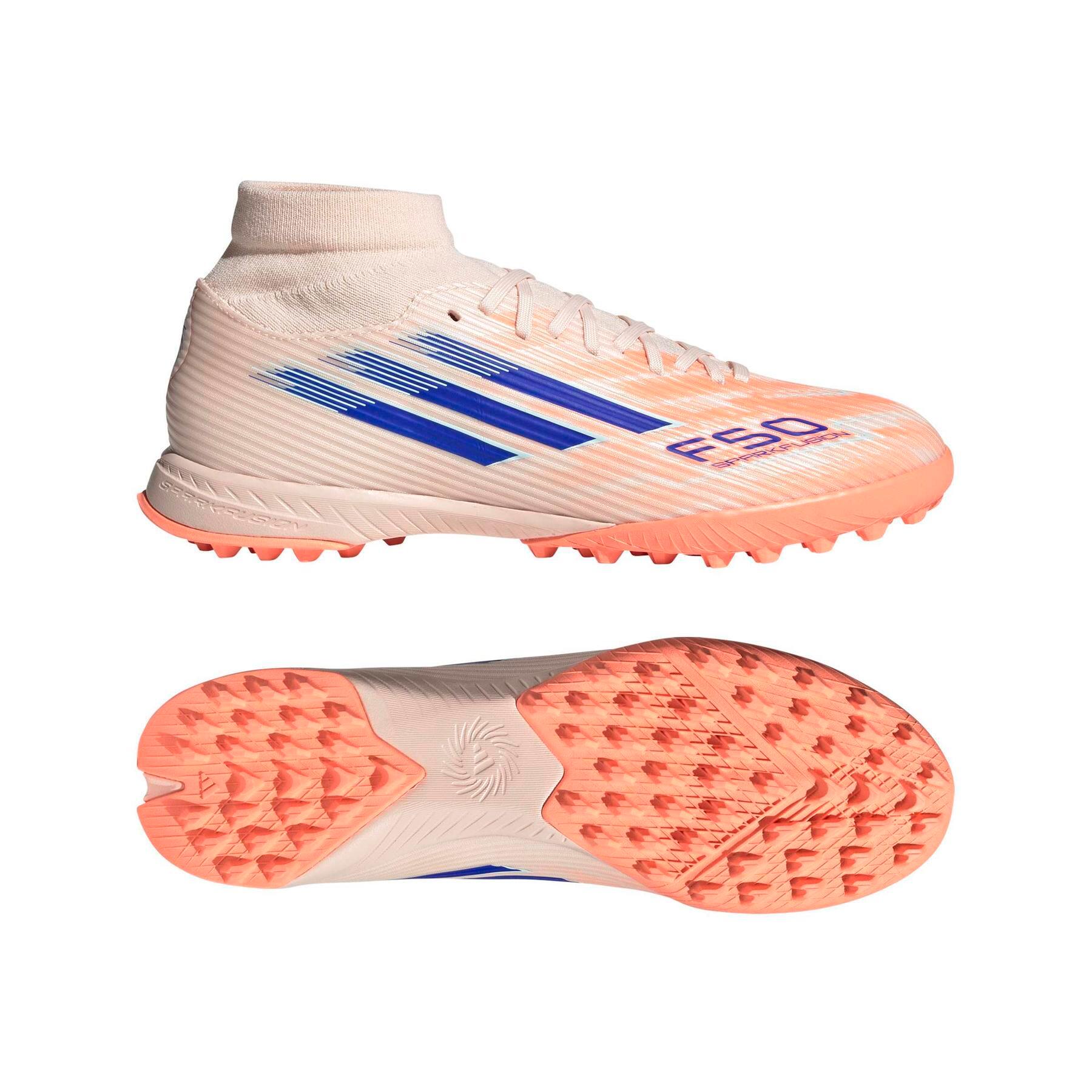 Scarpe calcio da donna adidas F50 Sparkfusion League Turf 7/7