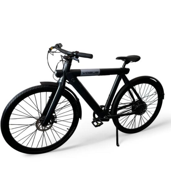 AE-trading Vogue C4 Elektrische fiets 7SP Belt 36V 12,8Ah E-bike - Stealth Black