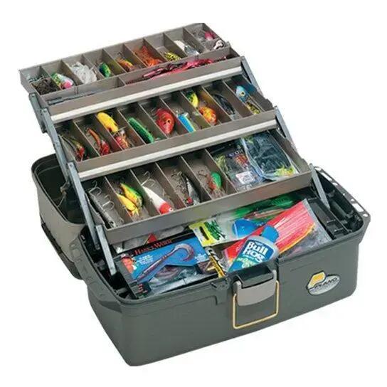 Storage box with 3 trays Plano LG