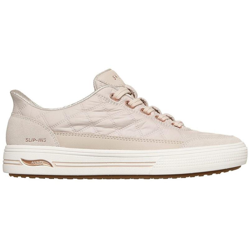 Pantofi sport femei Skechers Arch Fit Arcade-cuddle Steps, Bej