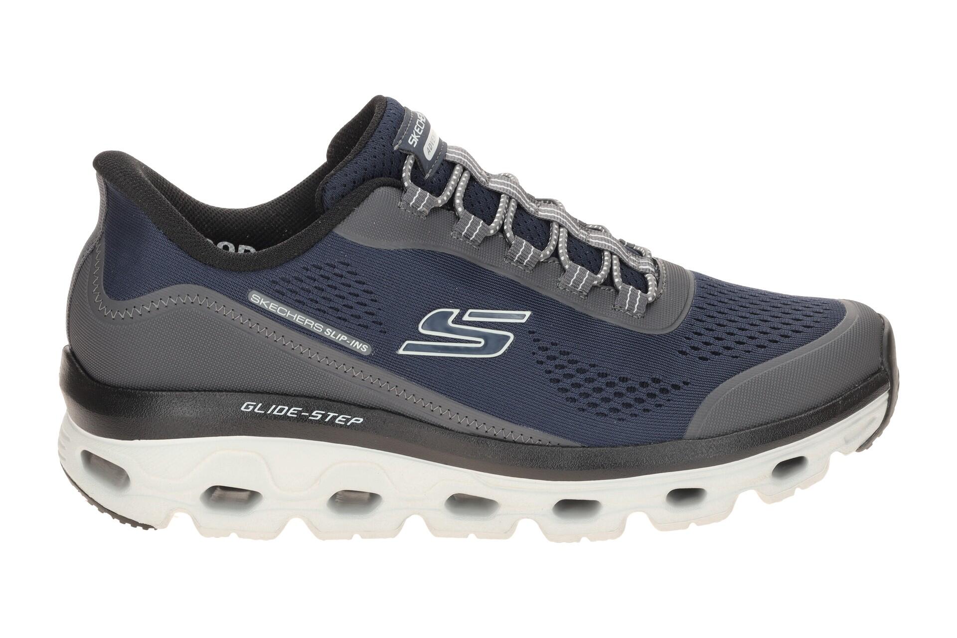 Skechers Glide Step Sole Schuhe blau Herren SLIP-INS 237812 2/7