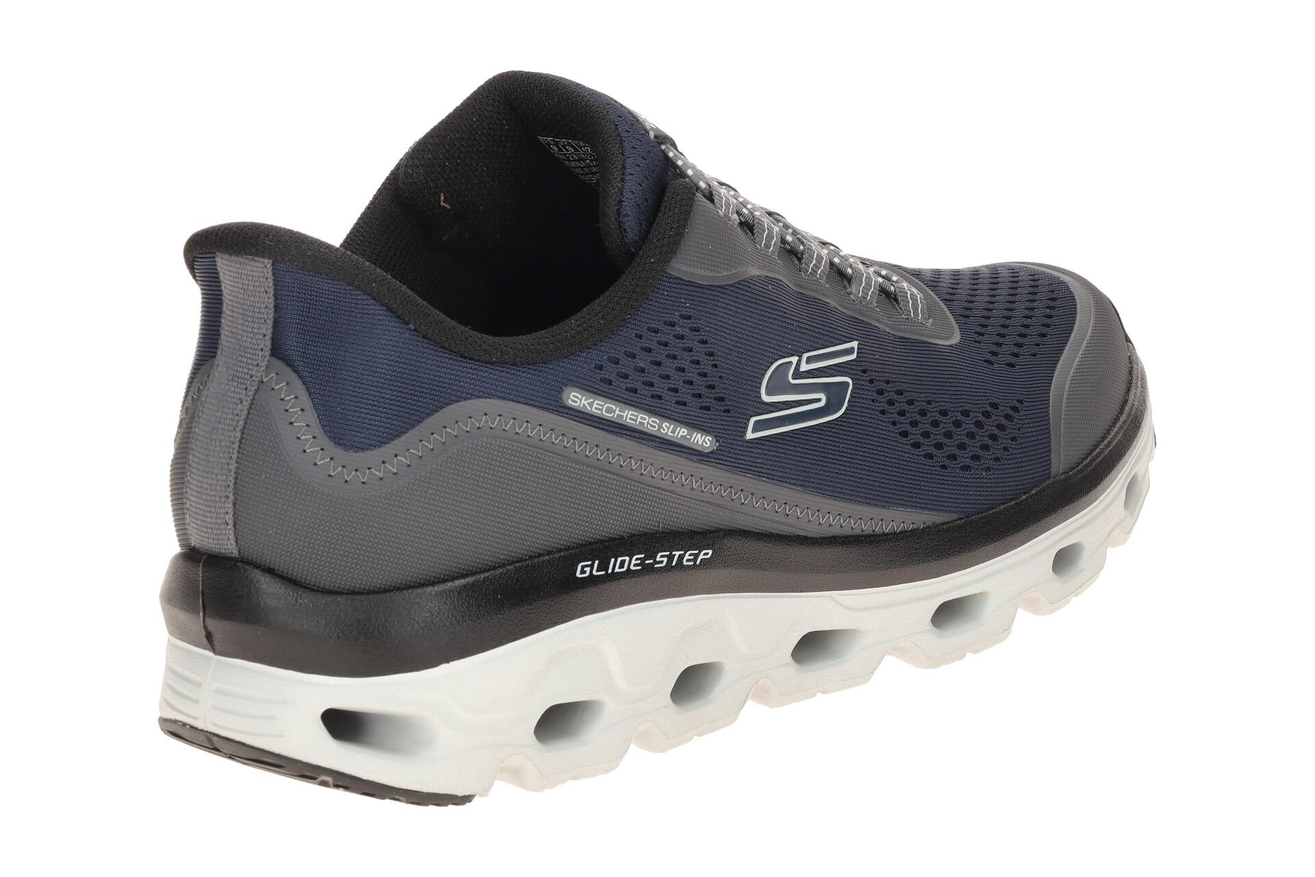 Skechers Glide Step Sole Schuhe blau Herren SLIP-INS 237812 4/7