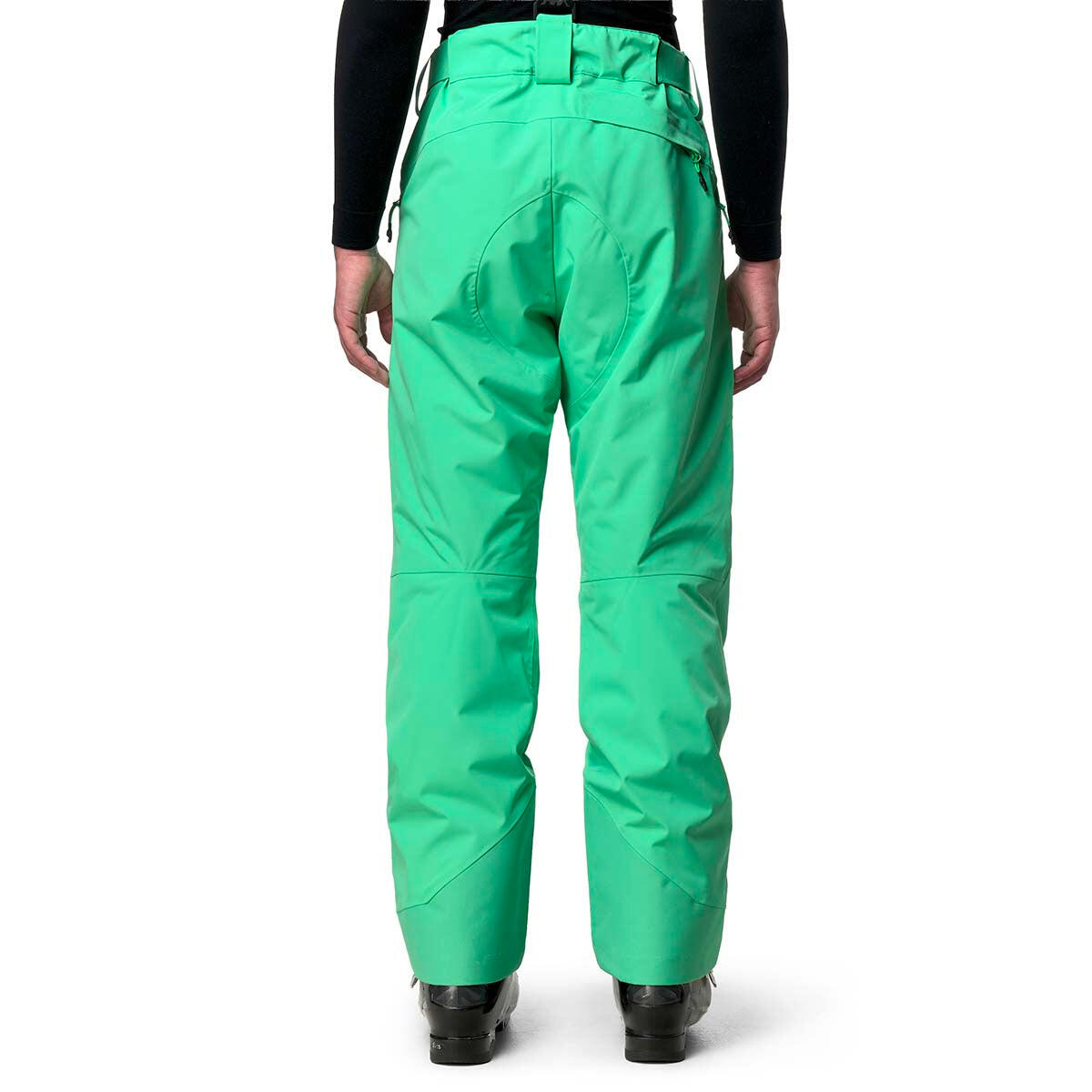 Pantaloni tuta da uomo donna in poliestere verde da sci 7/7