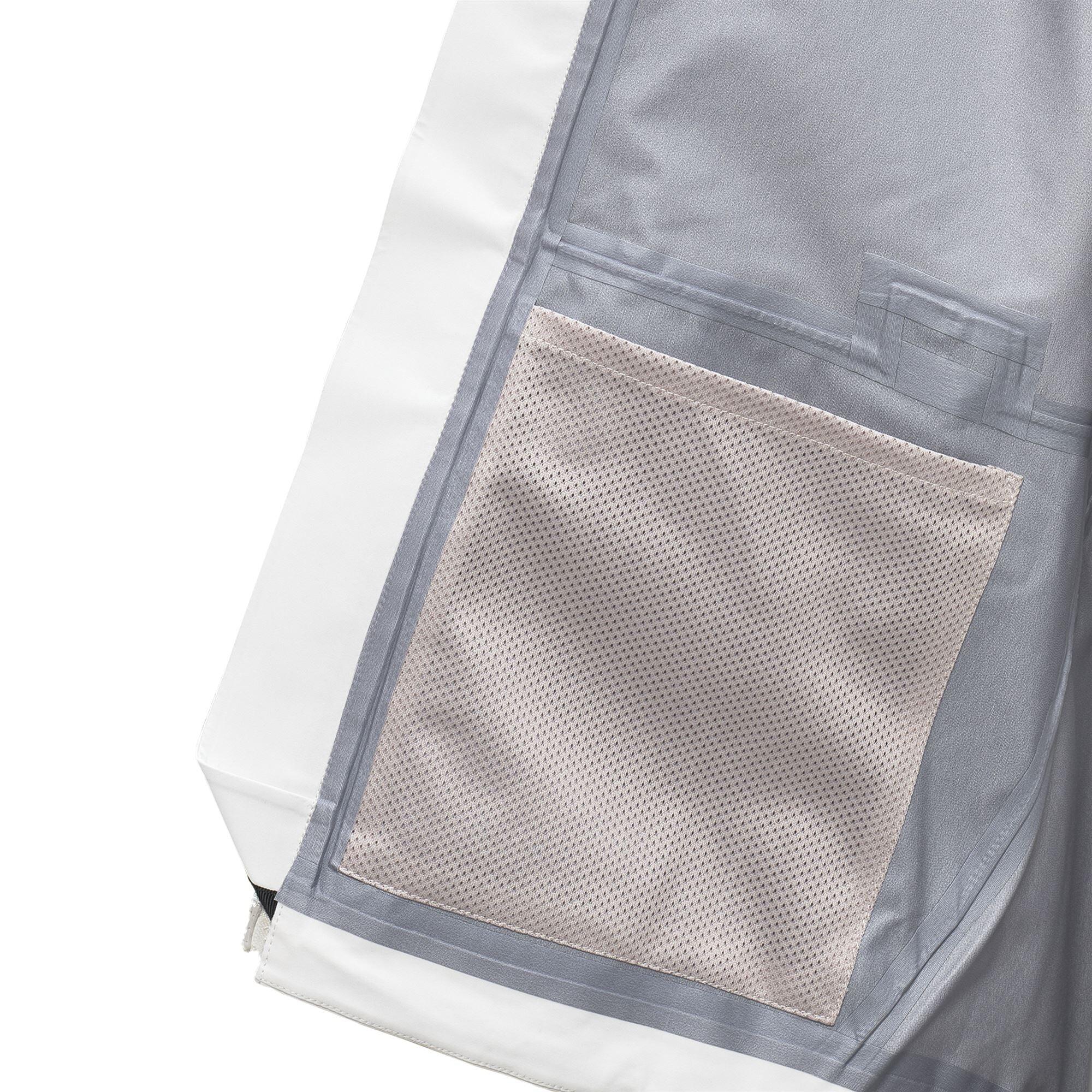 Giubbotto da donna in poliestere bianco da sci 3/6