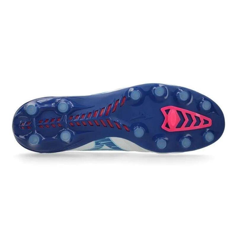 Ghete de fotbal Mizuno Morelia Neo IV B Elite – alb, albastru și roz