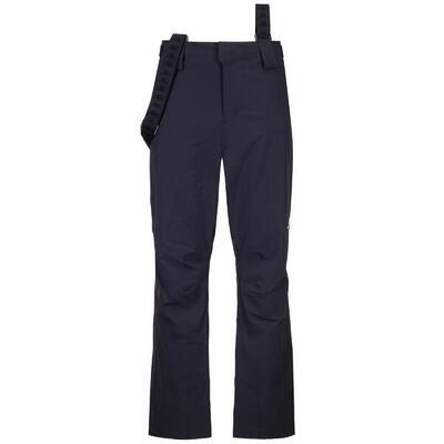Pantaloni tuta da uomo donna in nylon blu da sci